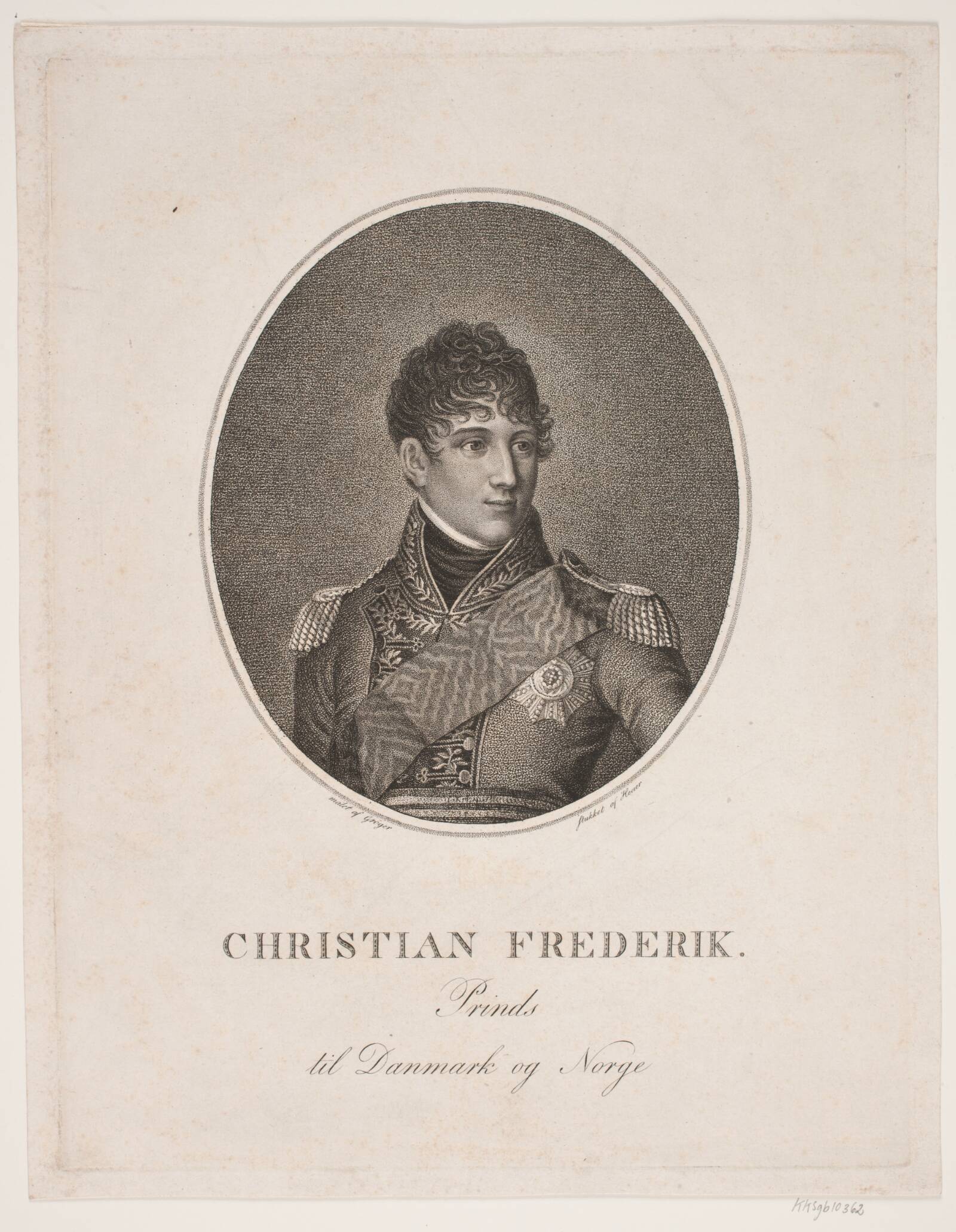Prins Christian Frederik, WIlhelm Heuer, 1714-1814