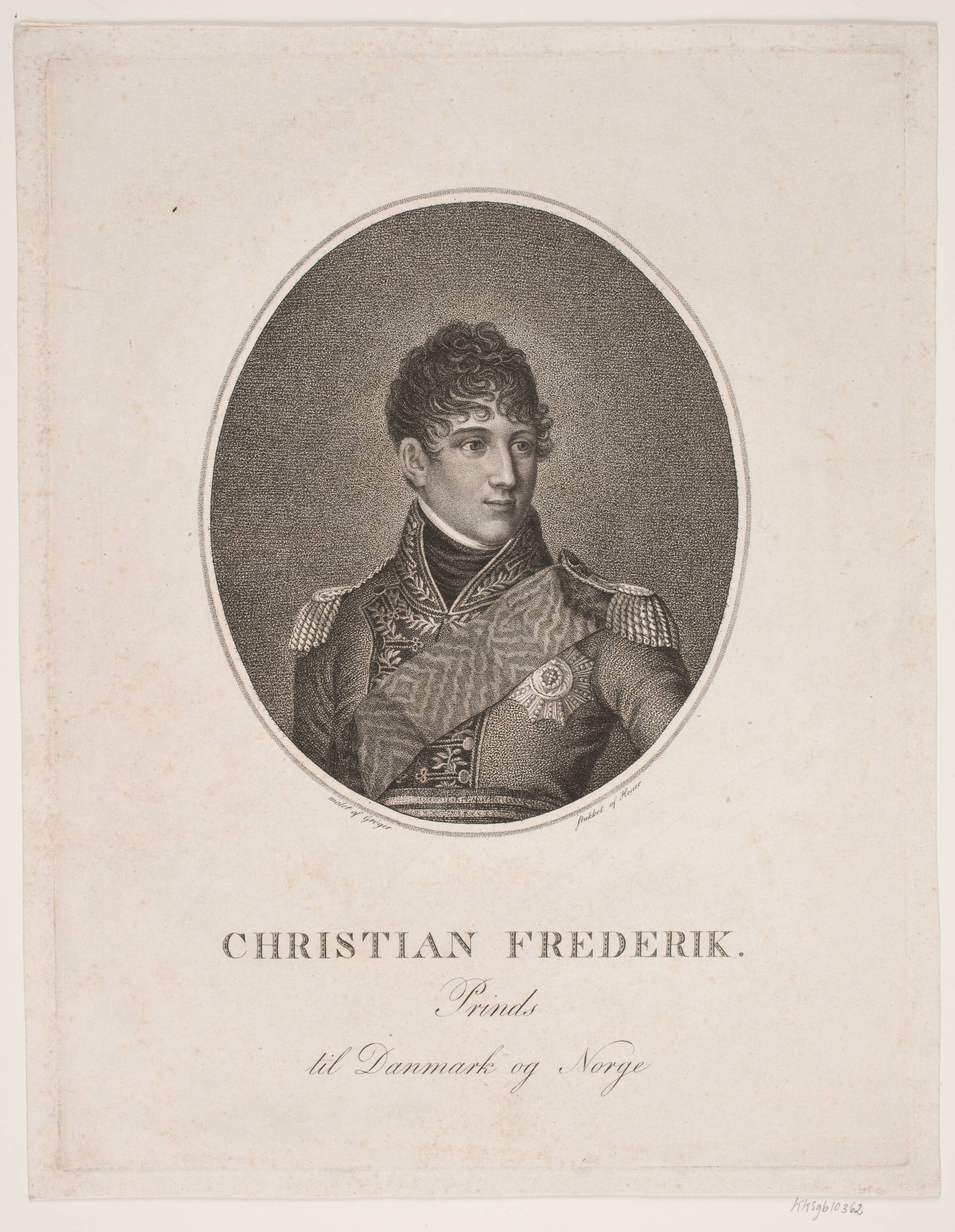 Prins Christian Frederik, WIlhelm Heuer, 1714-1814
