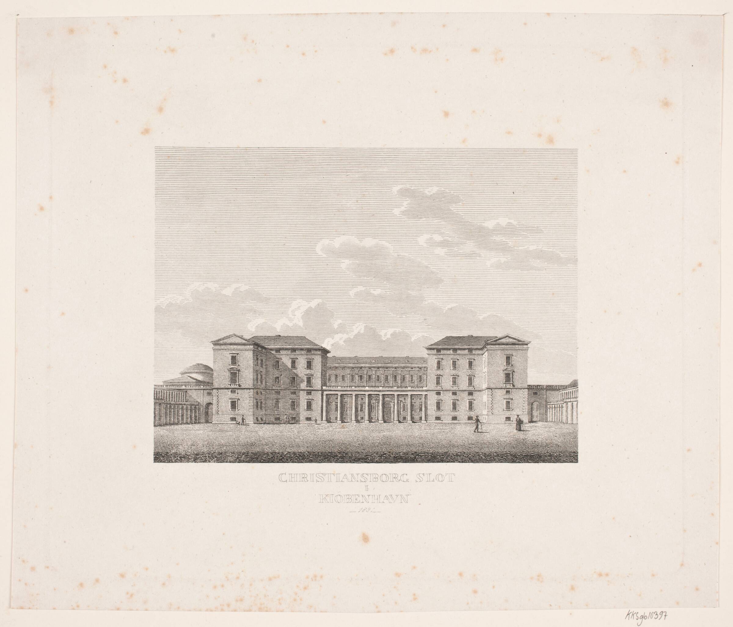 Christiansborg Slot, Søren Henrik Petersen, 1831