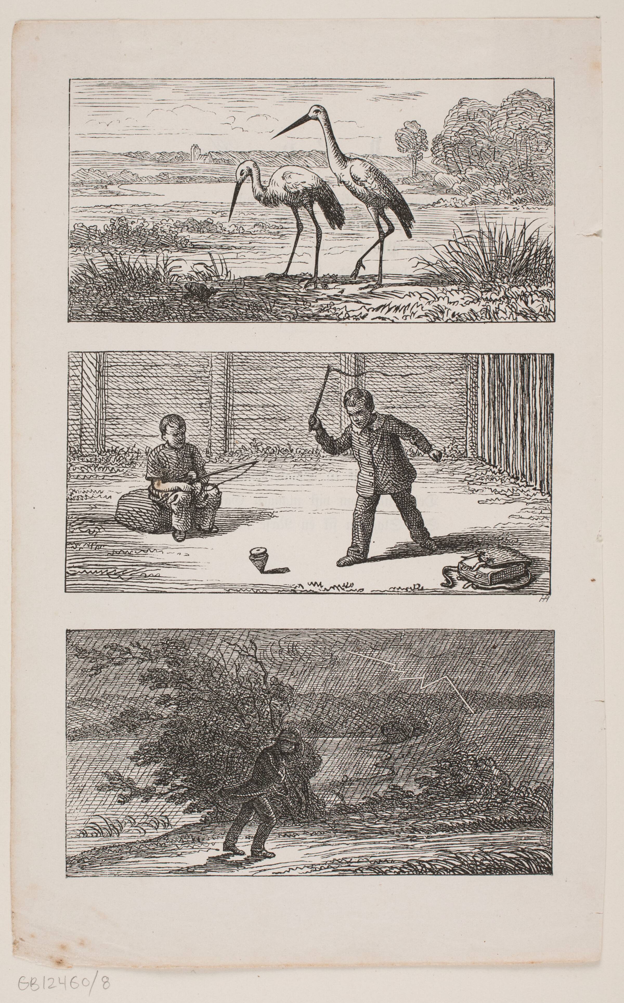Illustration til Chr. Winthers A.B.C., H.P. Hansen, 1863