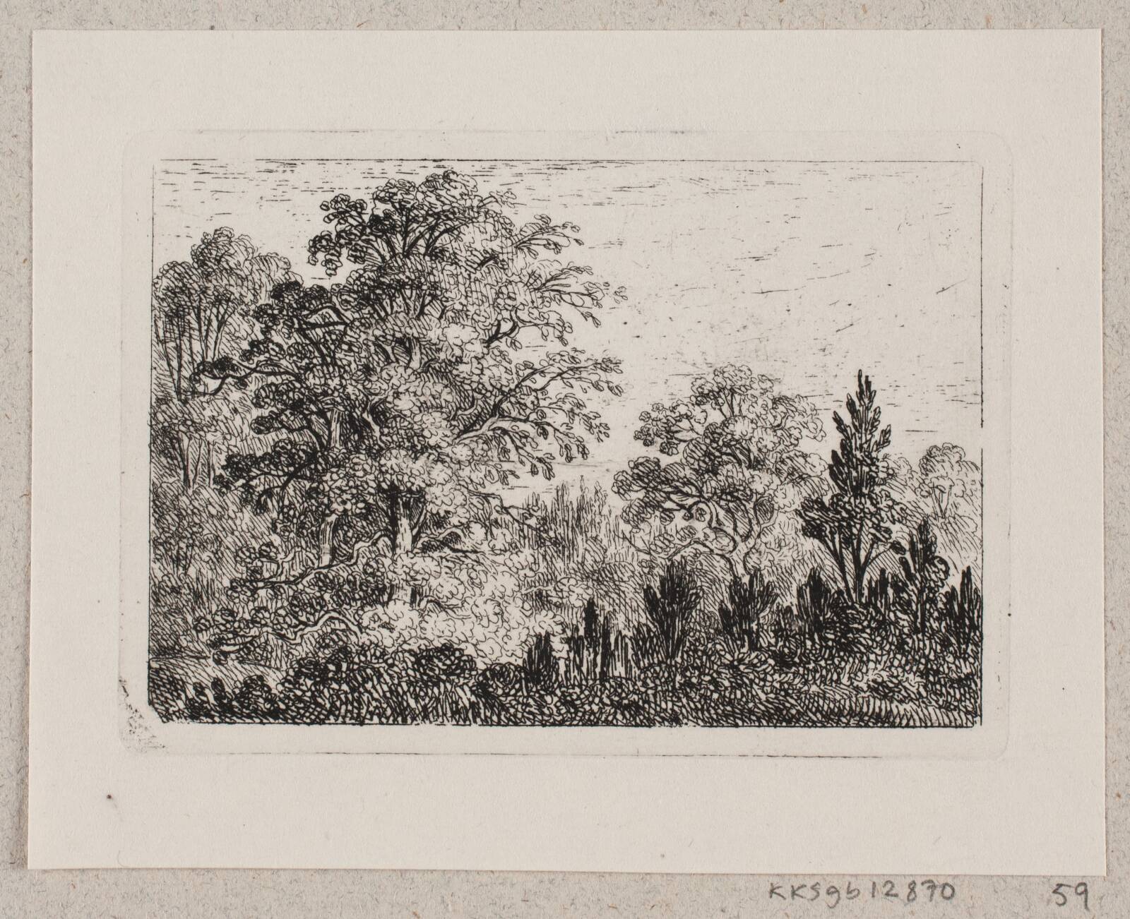 Skovlandskab, Emma Meyer, 1859-1921