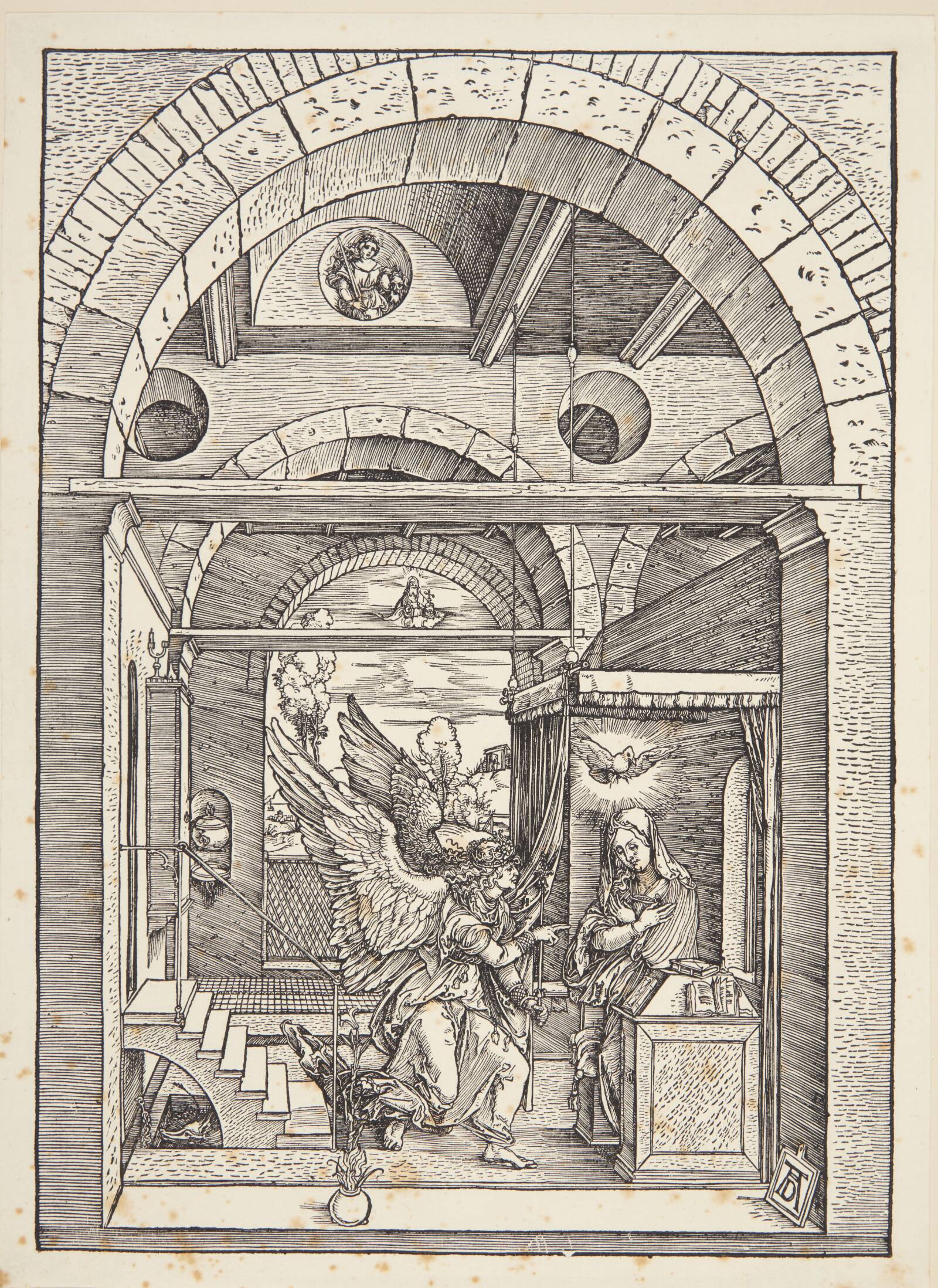 Forkyndelsen, Albrecht Dürer, 1501-1504