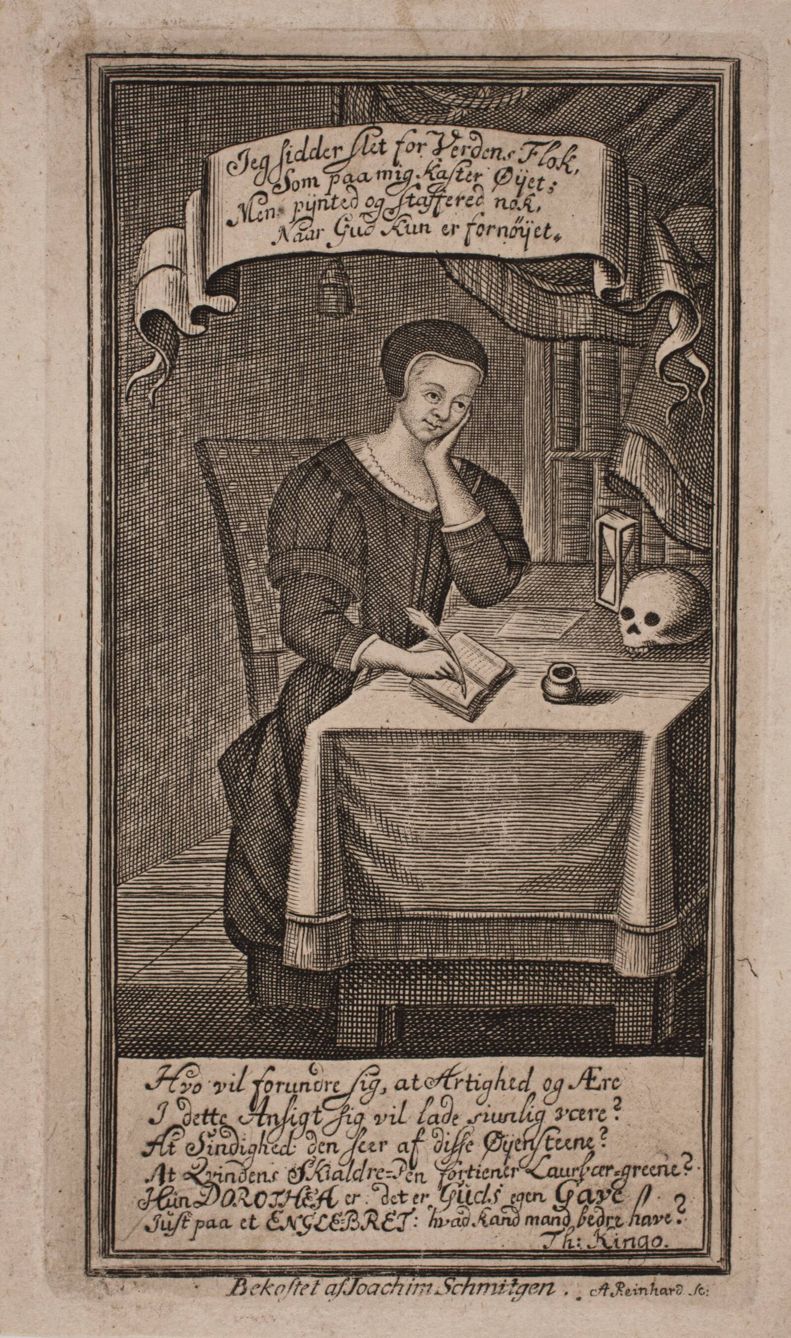 Dorthe Engelbrechtsdatter, Andreas Reinhardt, 1706