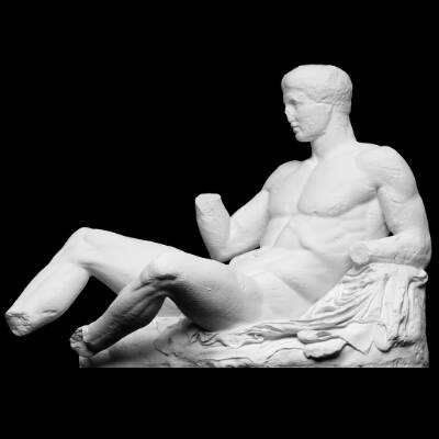 Liggende mand, Dionysos