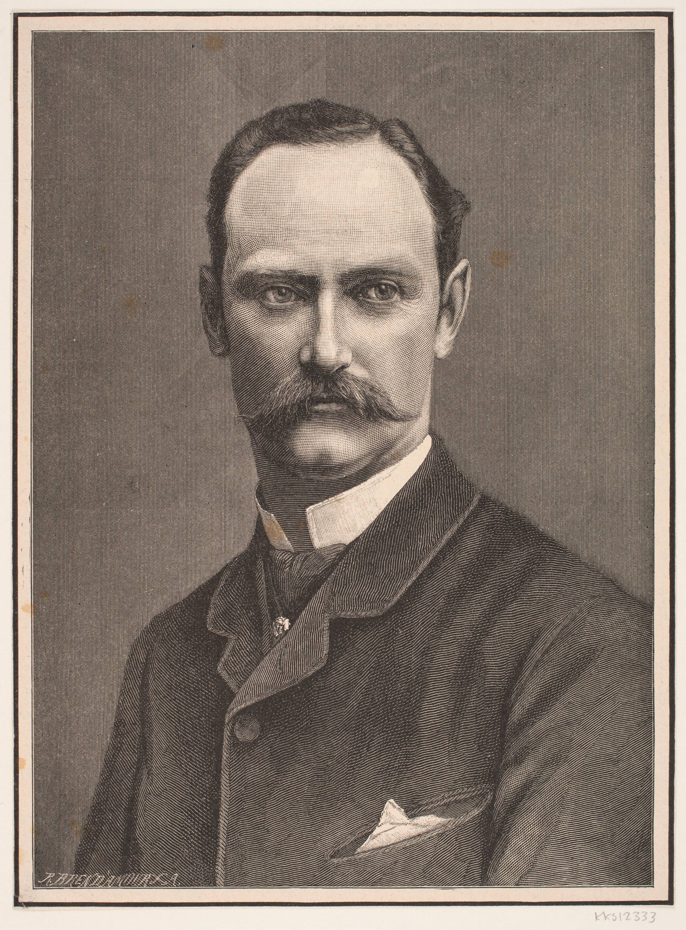 Frederik 8., Richard Brend’amour, 1885