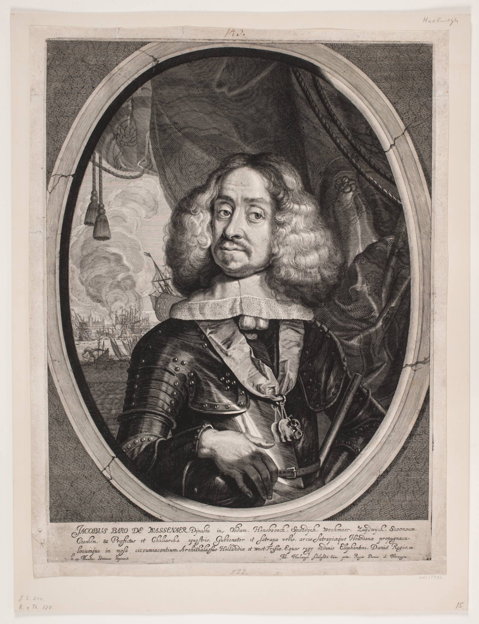 Admiral Wassenaer, Albert Haelwegh, 1658-1659