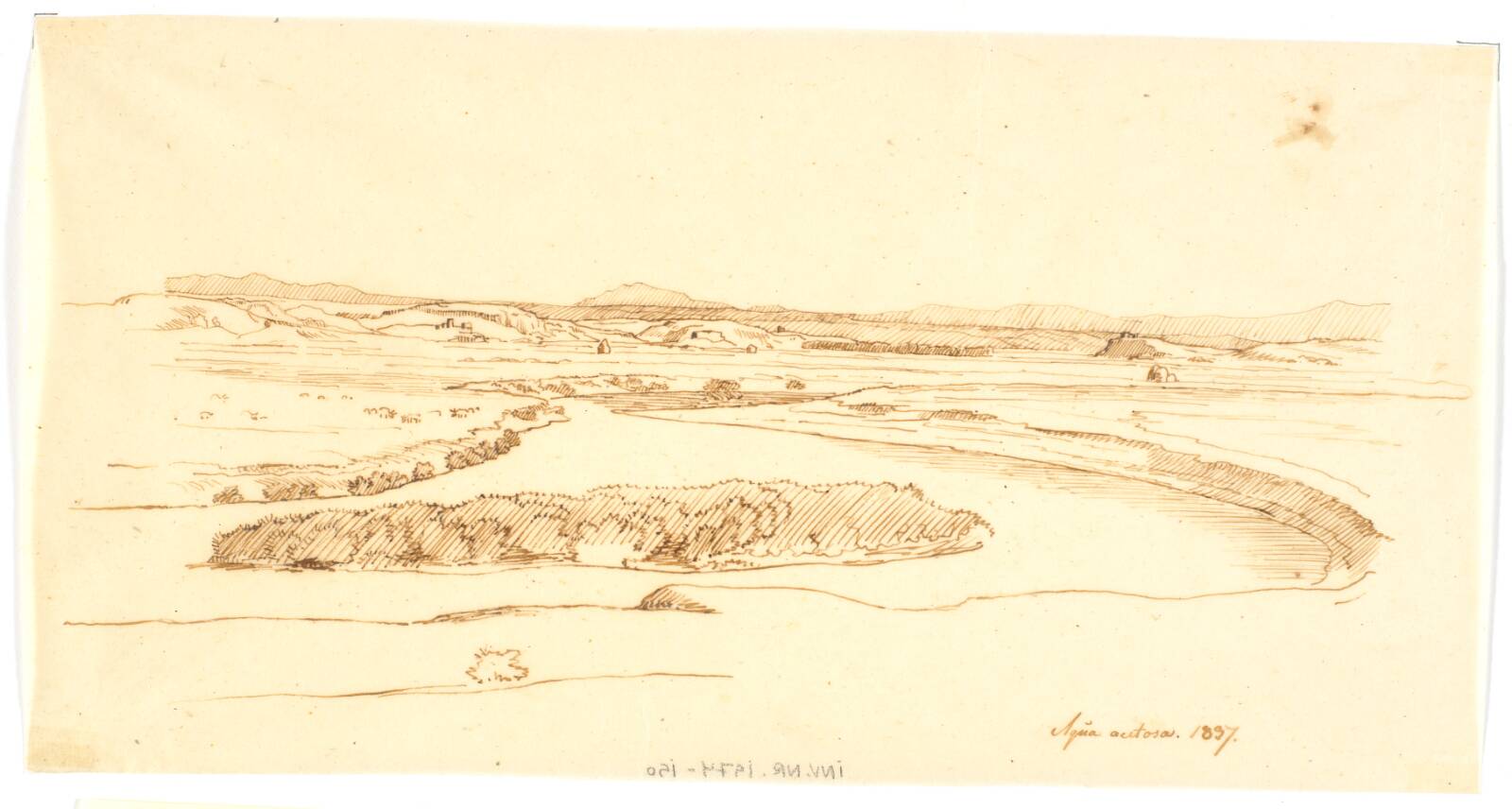 Aqua acetosa, Martinus Rørbye, 1837