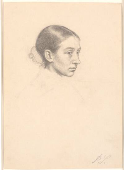 Portræt af Suzette Kathrine Skovgaard (gift Holten)