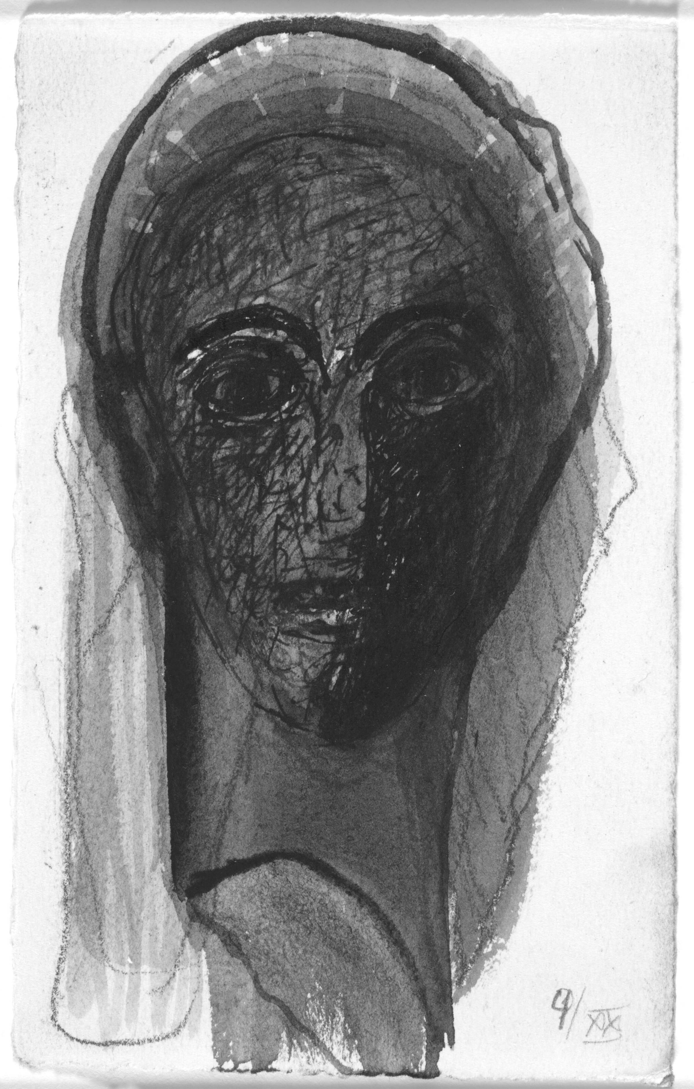 Skitse til tyvende sang i Homers Odyssé, Peter Brandes, 2001-2002