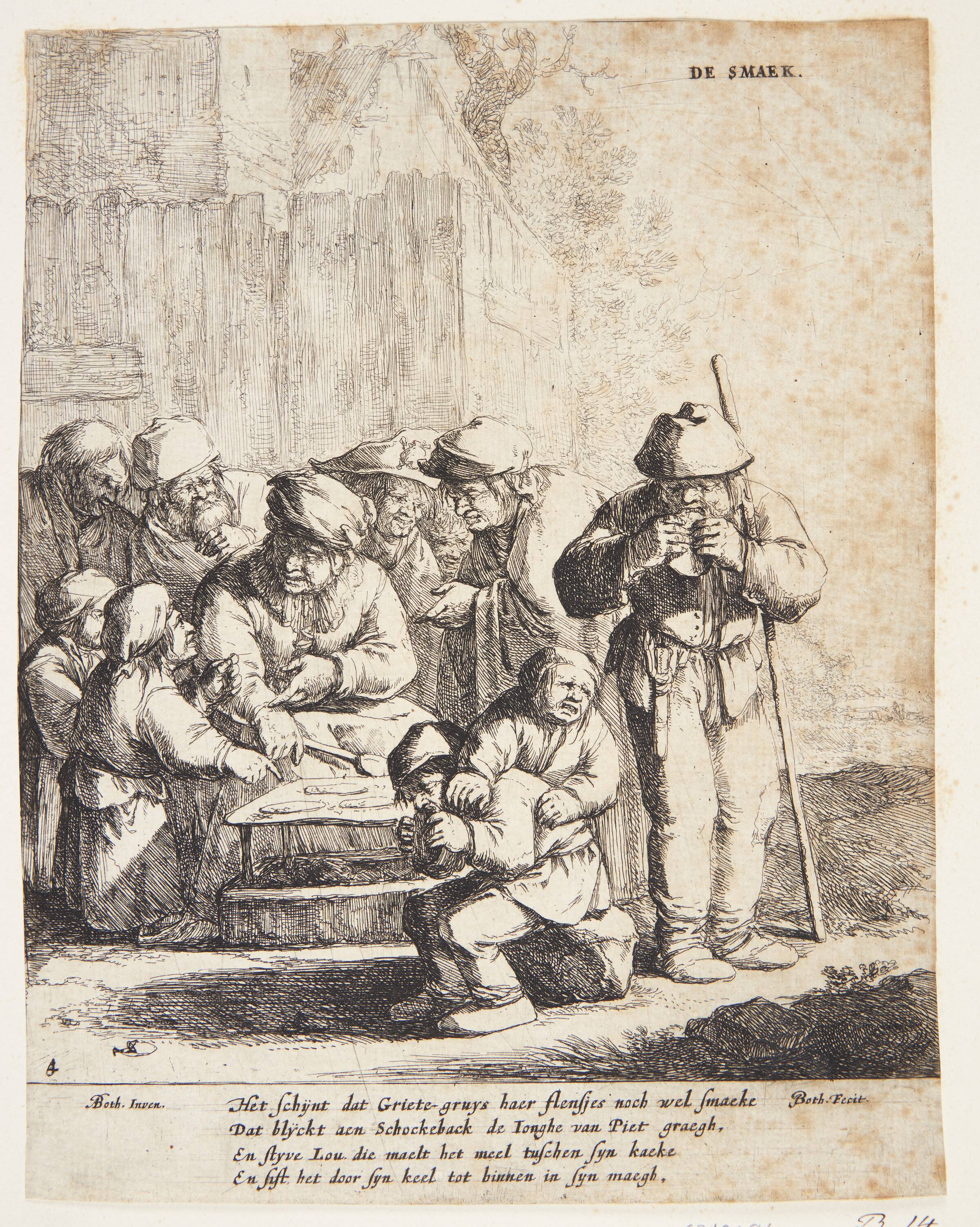 Smagssansen, Jan Both, 1618-1654
