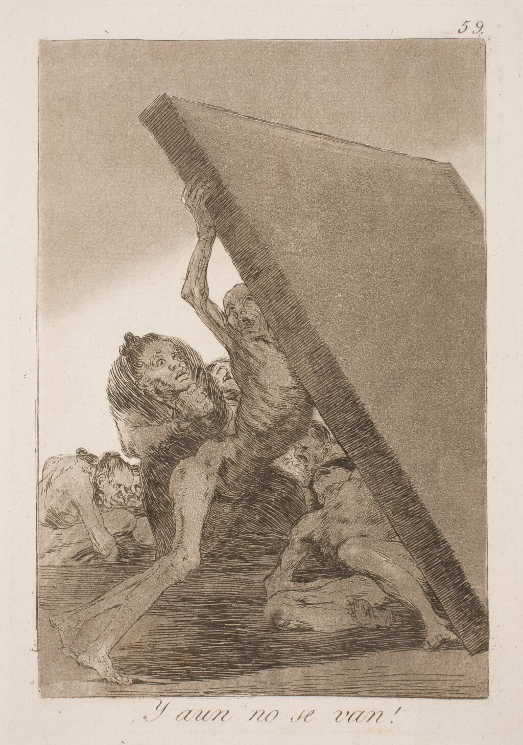 Og de er der stadig, Francisco de Goya, 1797-1798