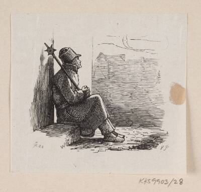 Illustration til "Lykkens Kalosker" i H.C. Andersen, "Eventyr og Historier", Bind 1