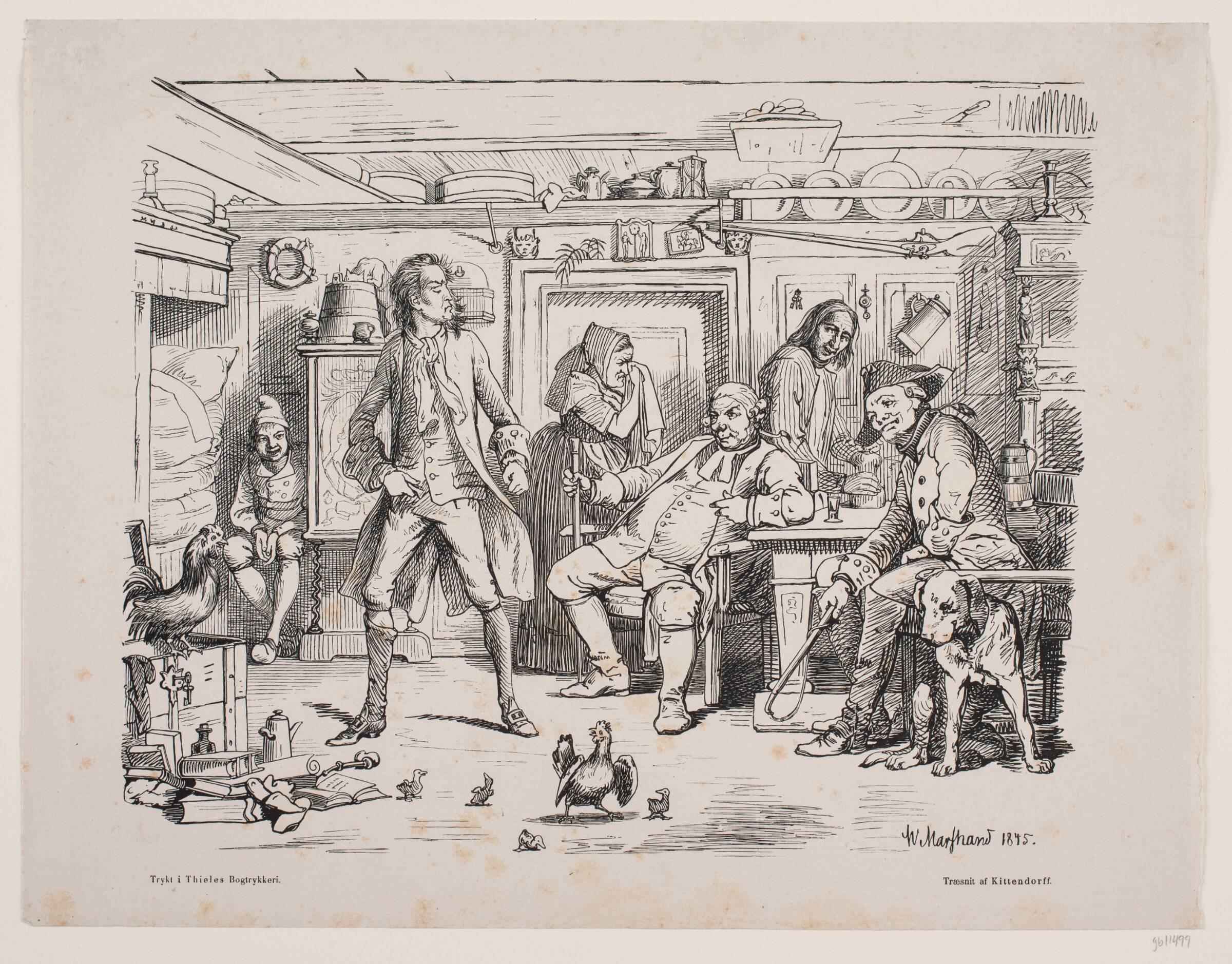 Erasmus Montanus, Axel Theodor Kittendorff, 1921-1868