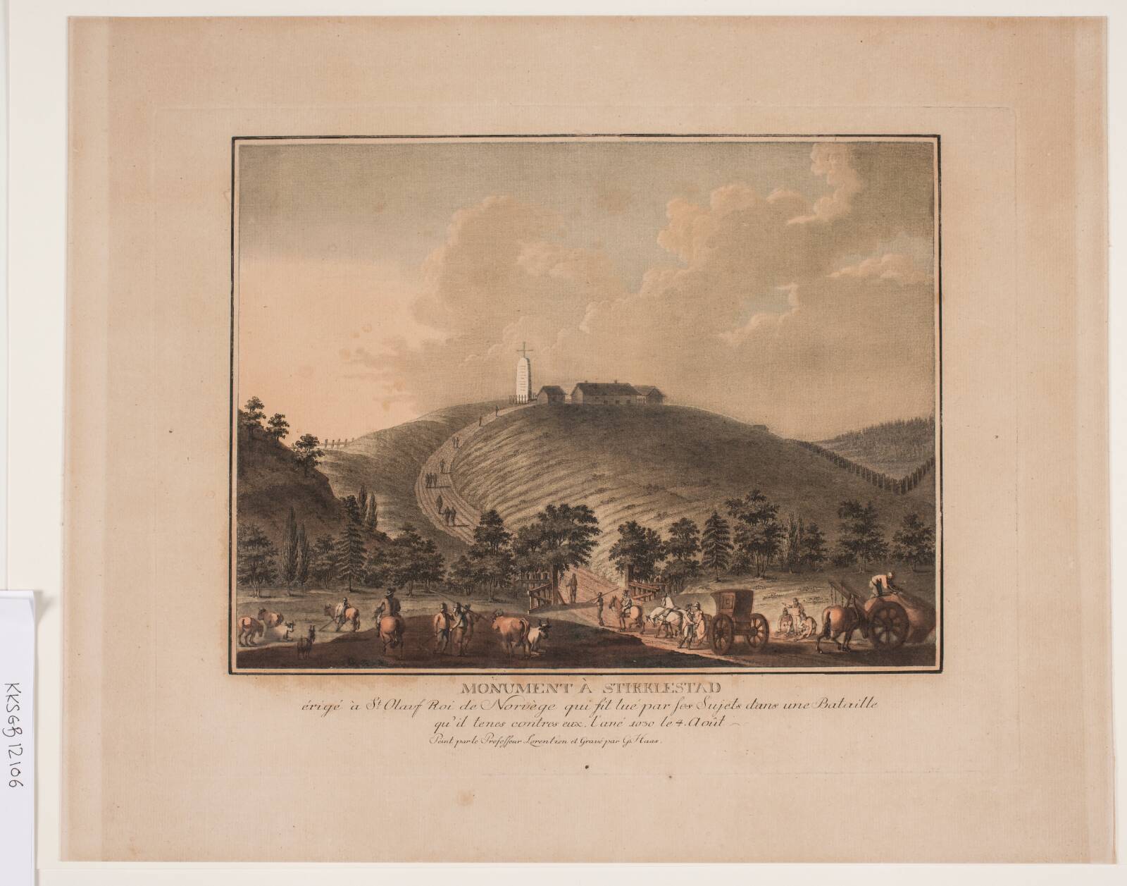 Monument à Strikklestad, Georg Haas, 1788-1792