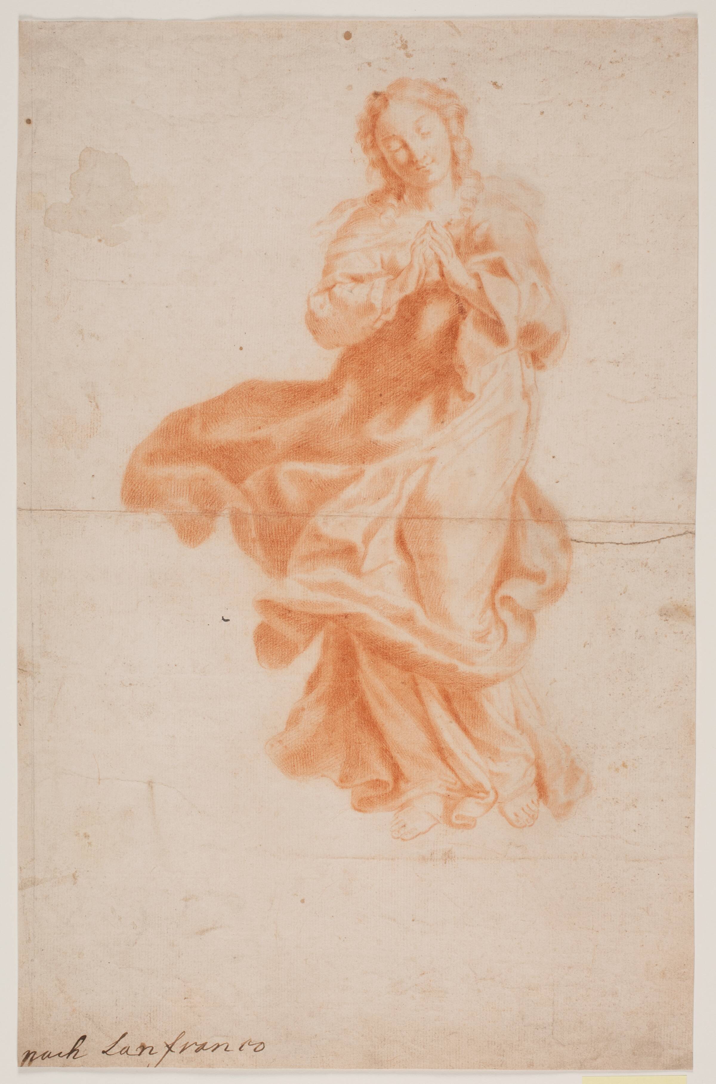 Svævende Maria, Hendrik Krock, 1671-1738