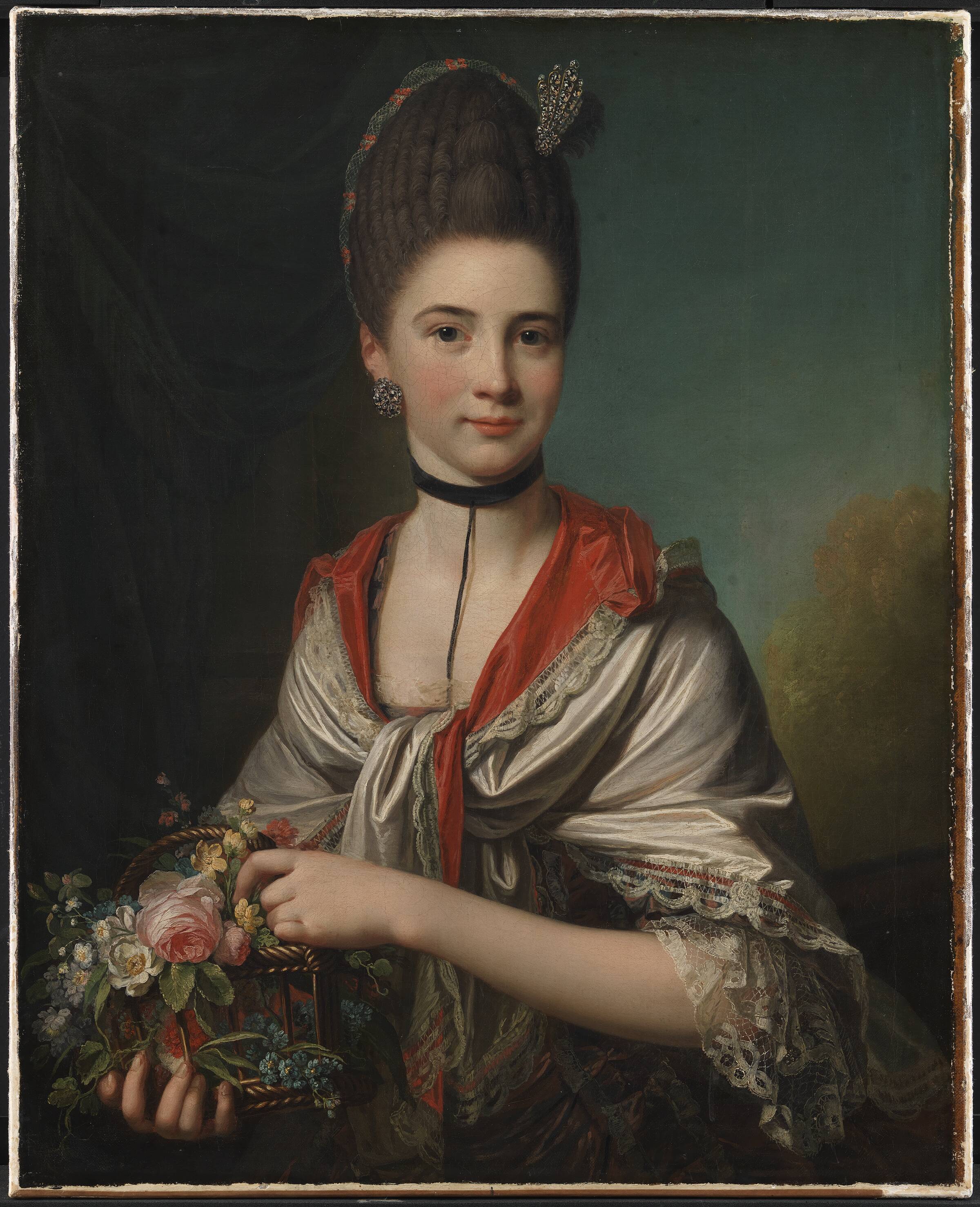 Anna Elisabeth Battier, f. Storp, Jens Juel, 1771