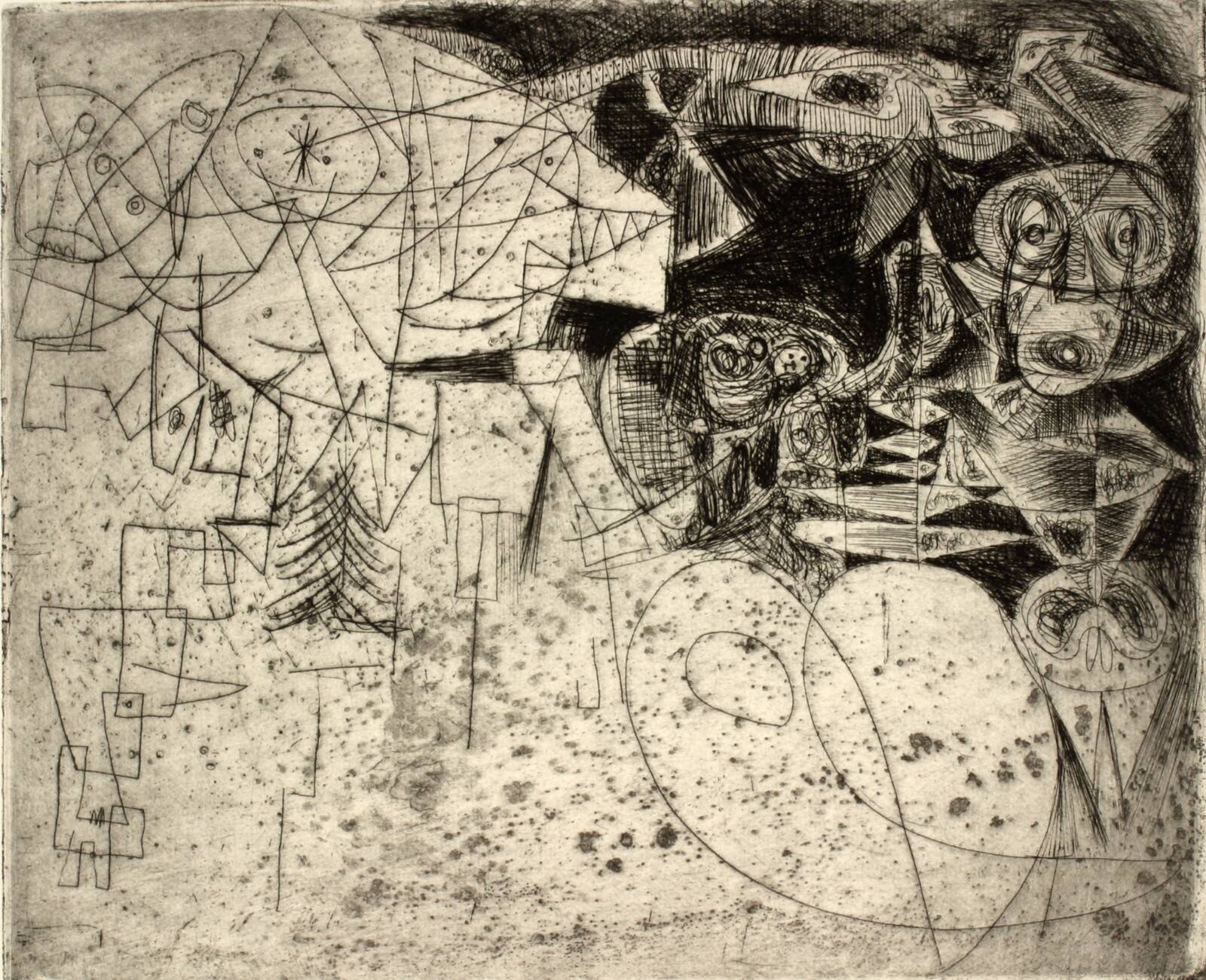 Le petit monde, Asger Jorn, 1943