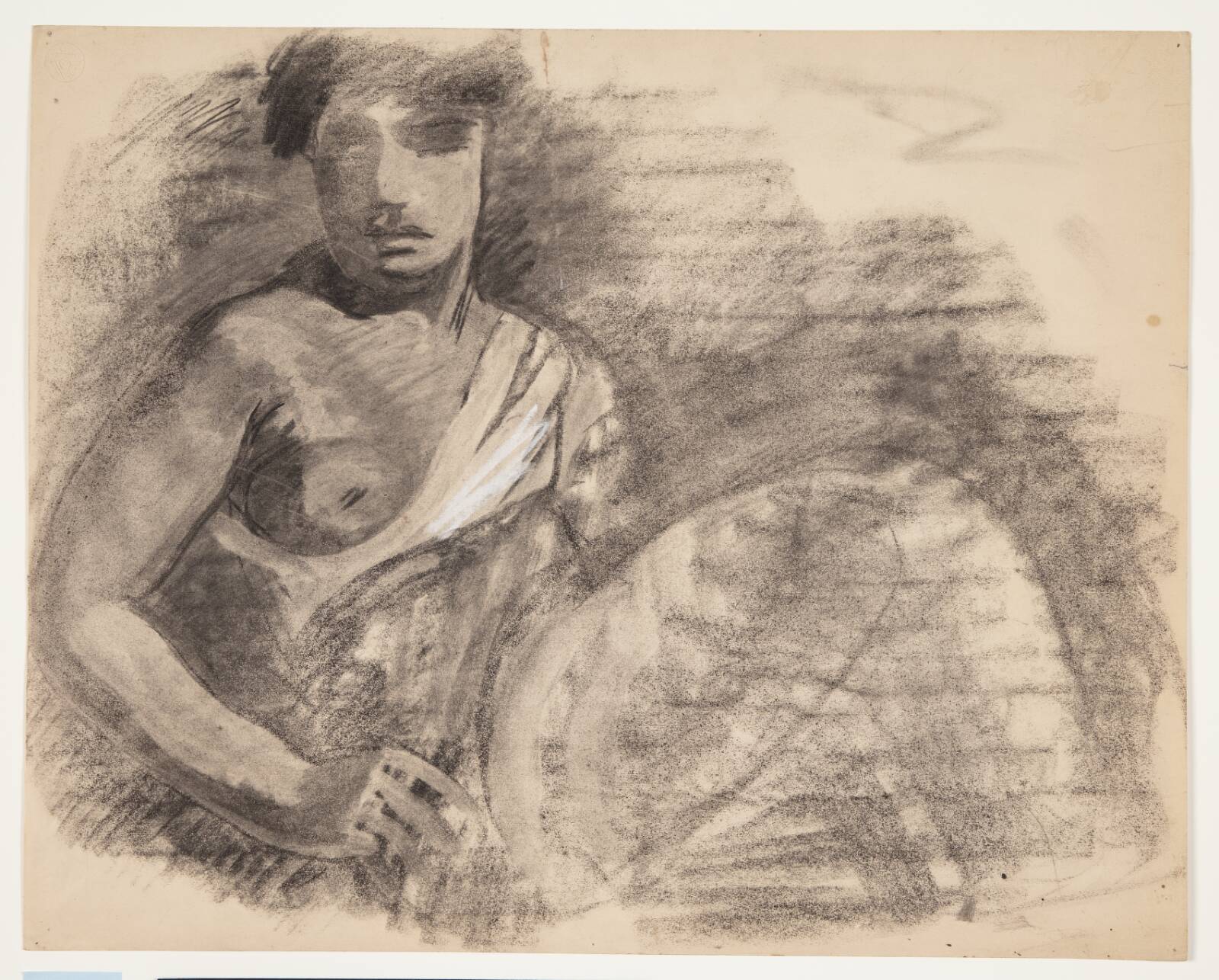 Kvindelig model, Oluf Hartmann, 1901-1905
