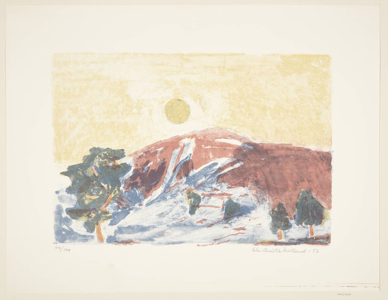 "Dagmaane", Else Christie Kielland, 1952