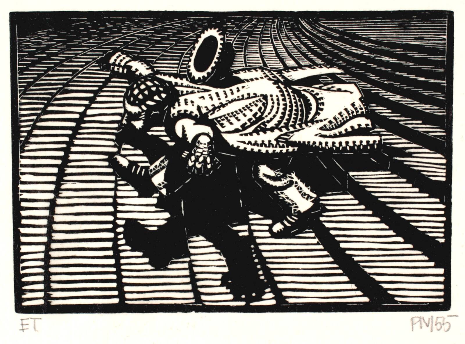 Eurydike er død, Palle Nielsen, 1955