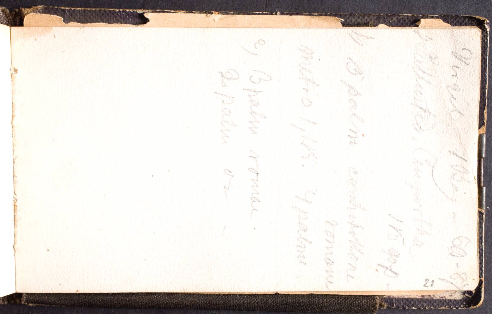 Notater, L.A. Schou, 1864-1867