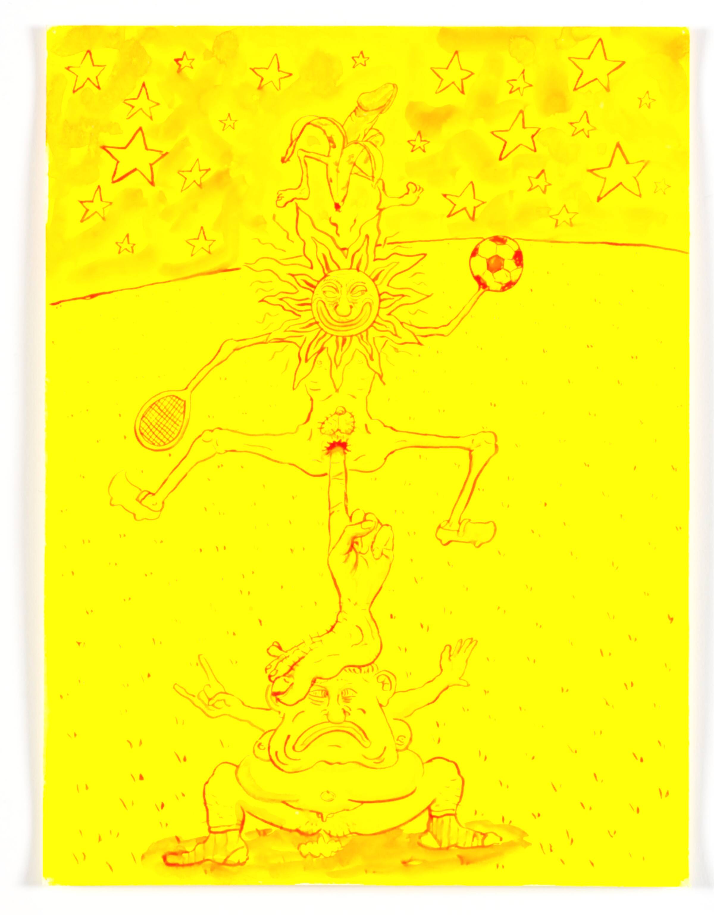 The prick banana and her friends are making fun, Christian Schmidt-Rasmussen, 1997
