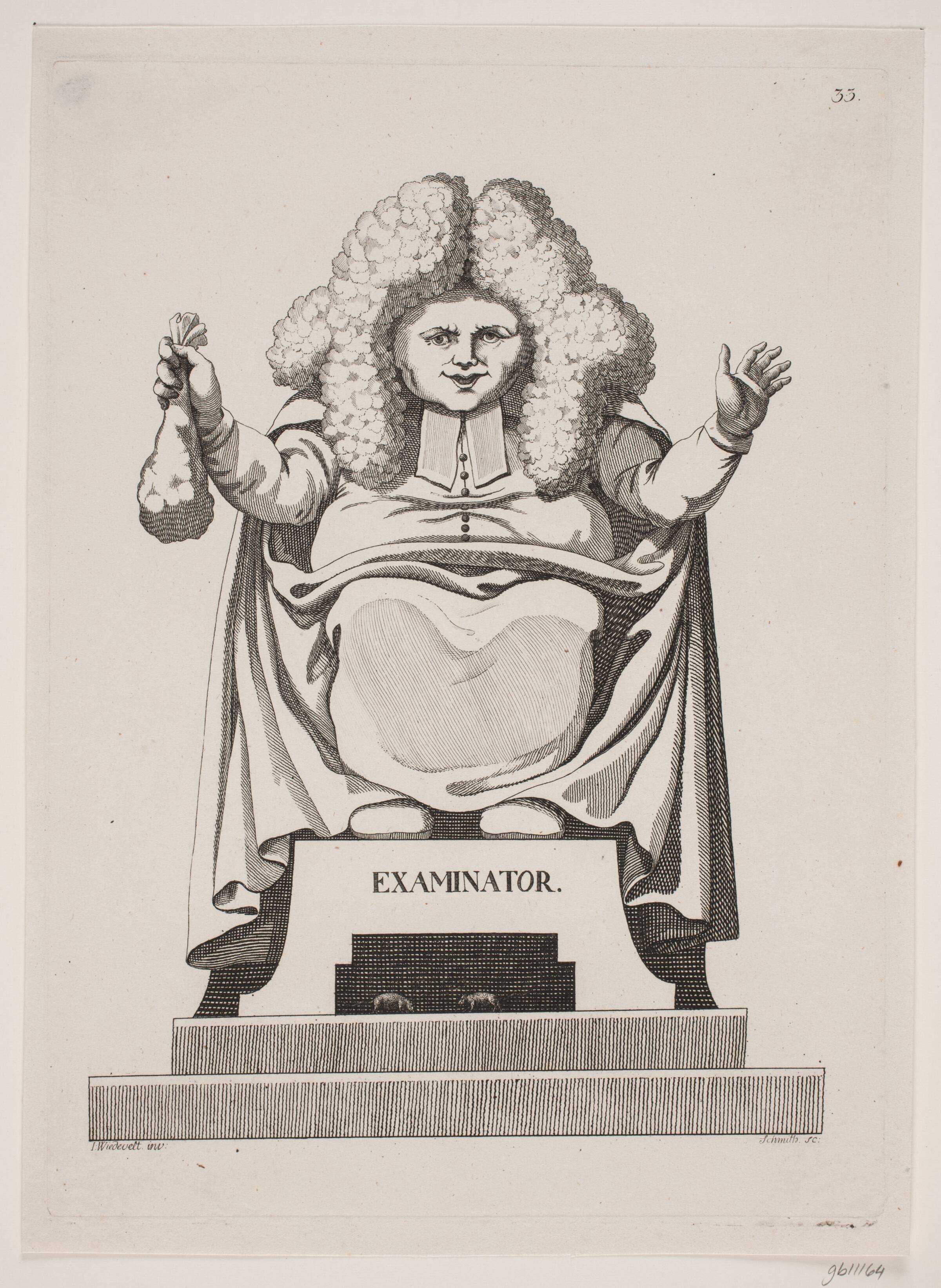 Eksaminator, M. W. Schmith, 1796-1802