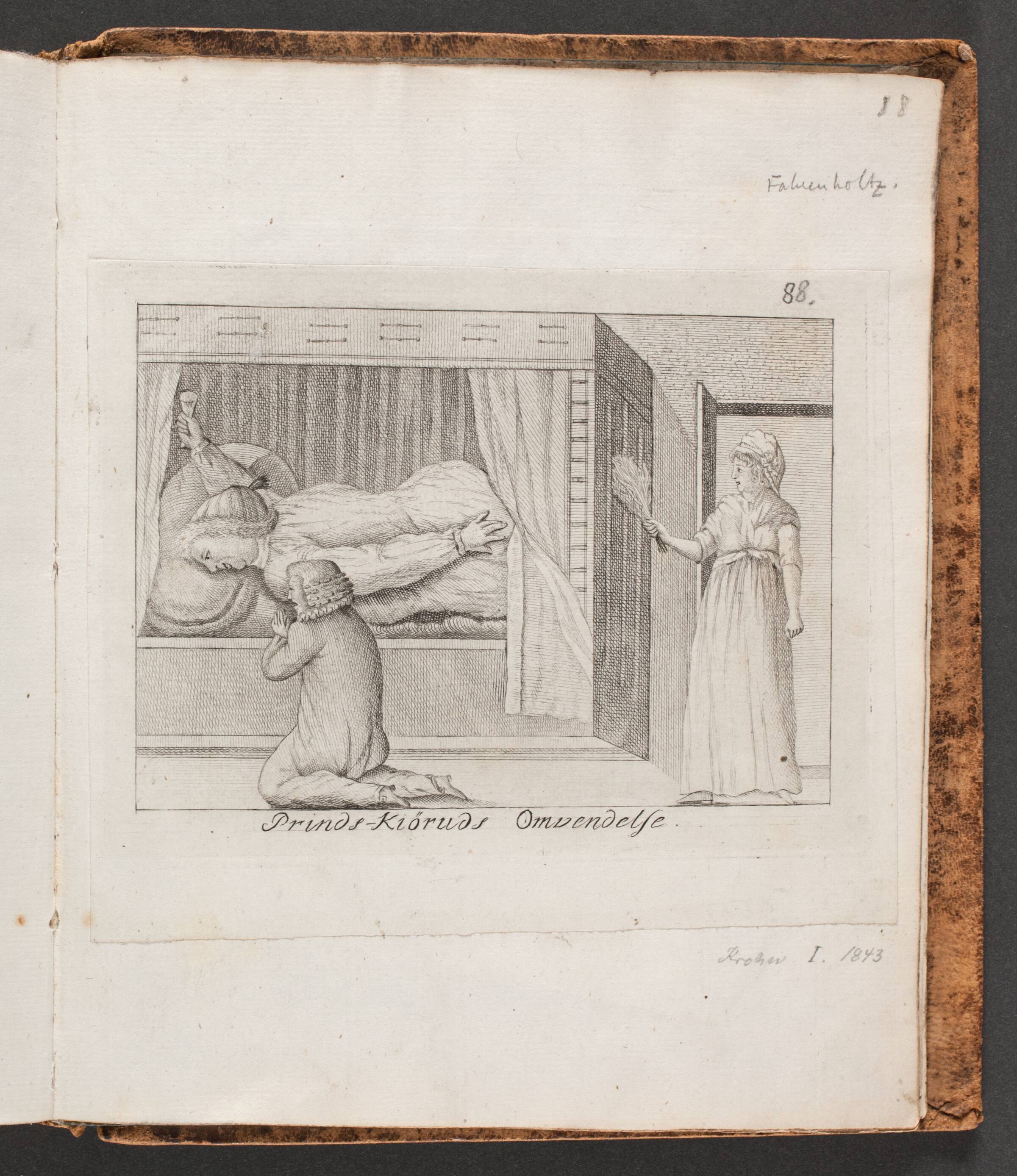"Prinds Kiöruds Omvendelse", Georg Fahrenholtz, 1798