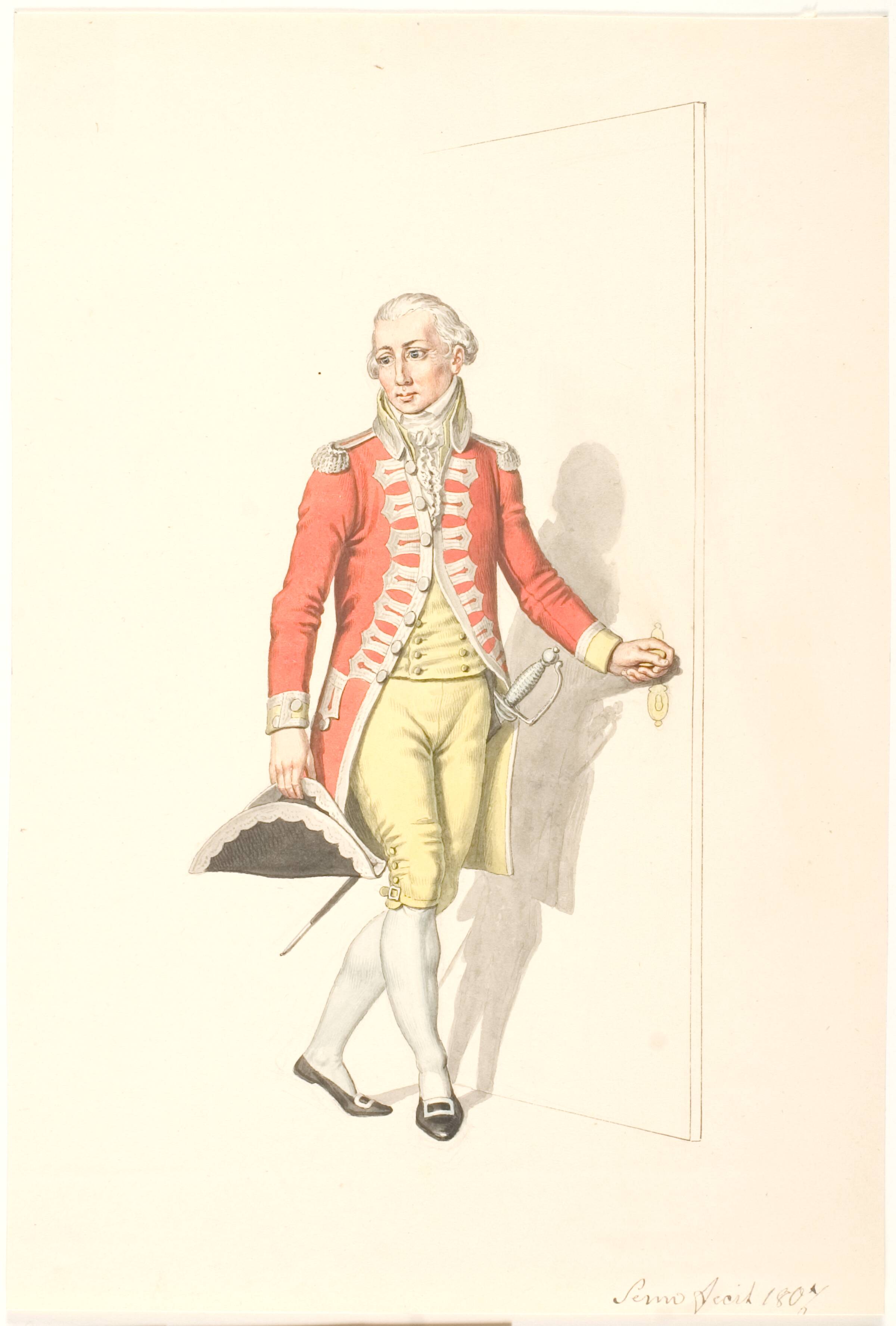Kongelig kammerlakaj, Johannes Senn, 1807