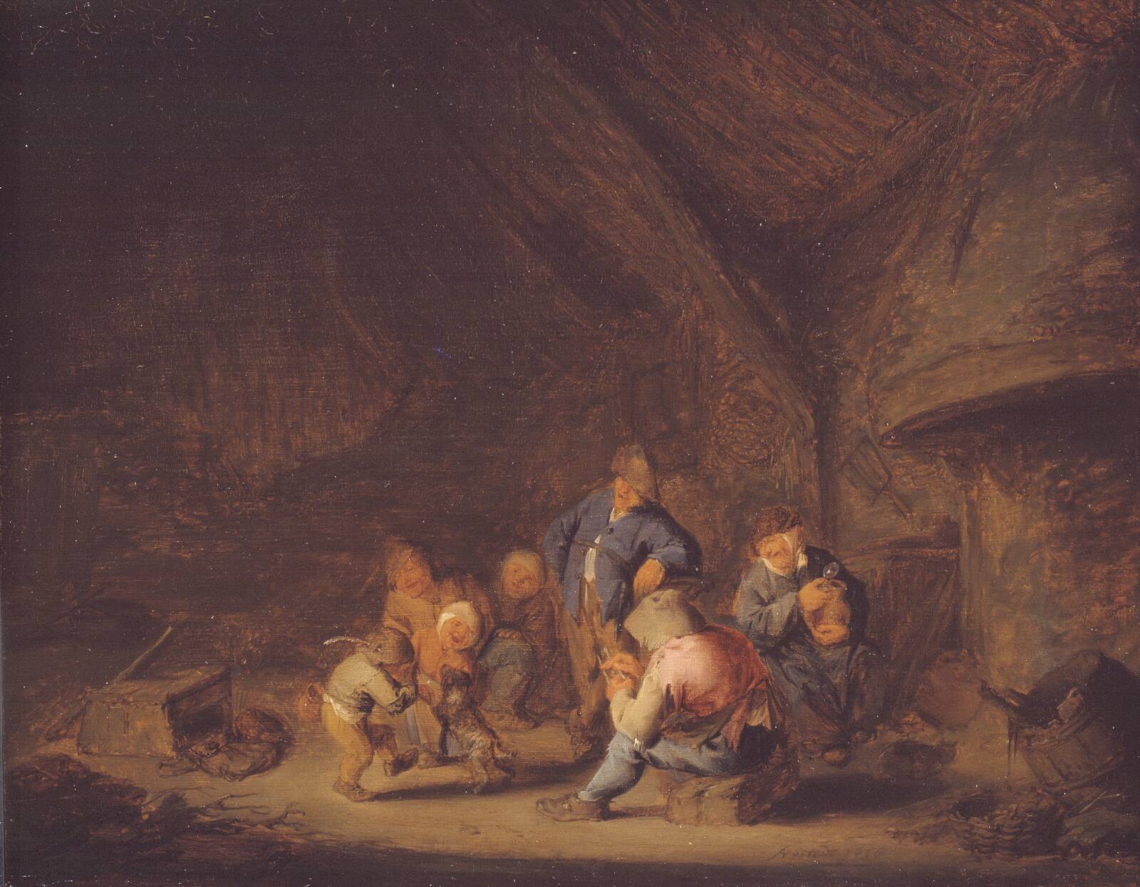 Bondestue, Adriaen van Ostade, 1636