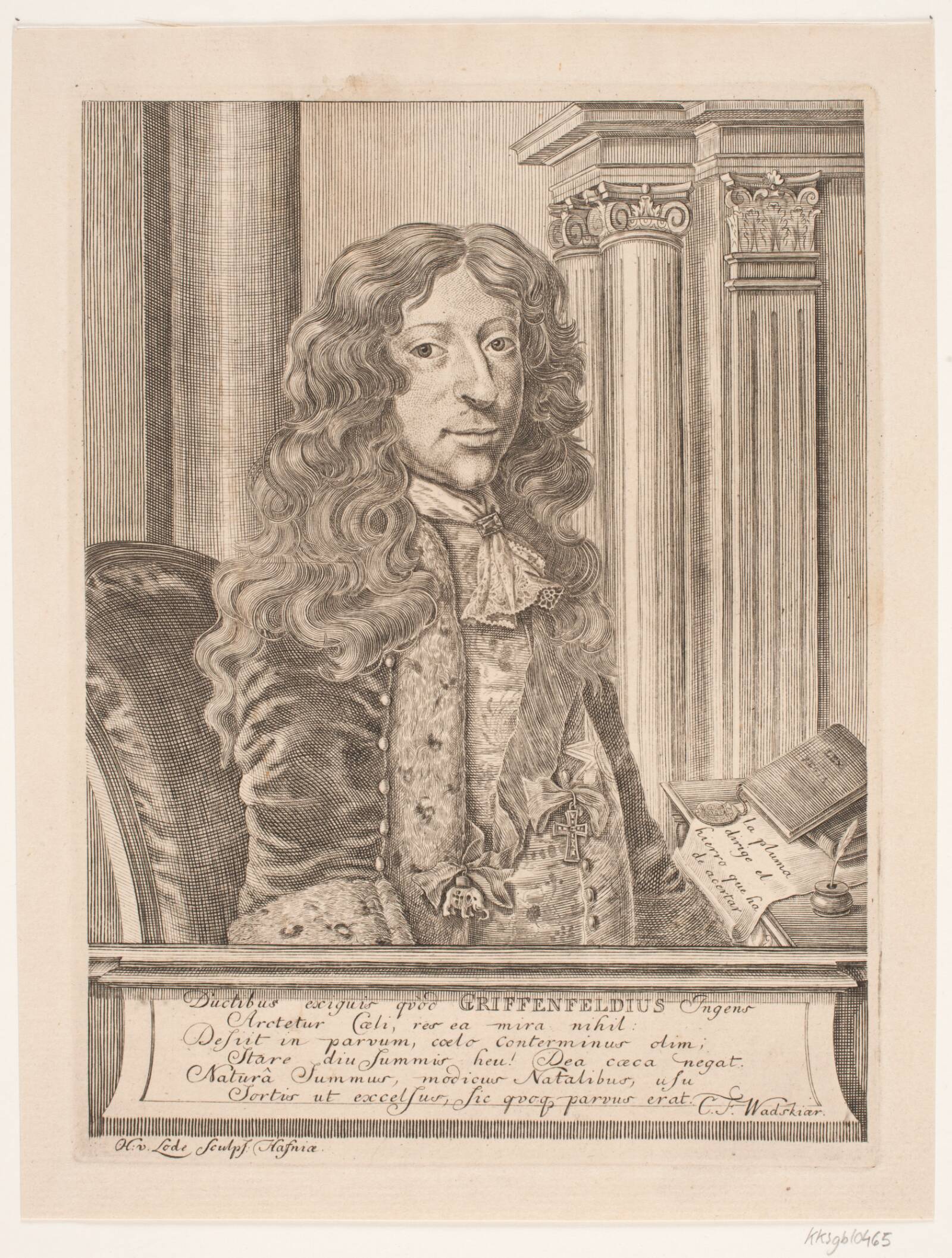 Peter Griffenfeld, Odvardt Helmoldt de Lode, 1726-1757