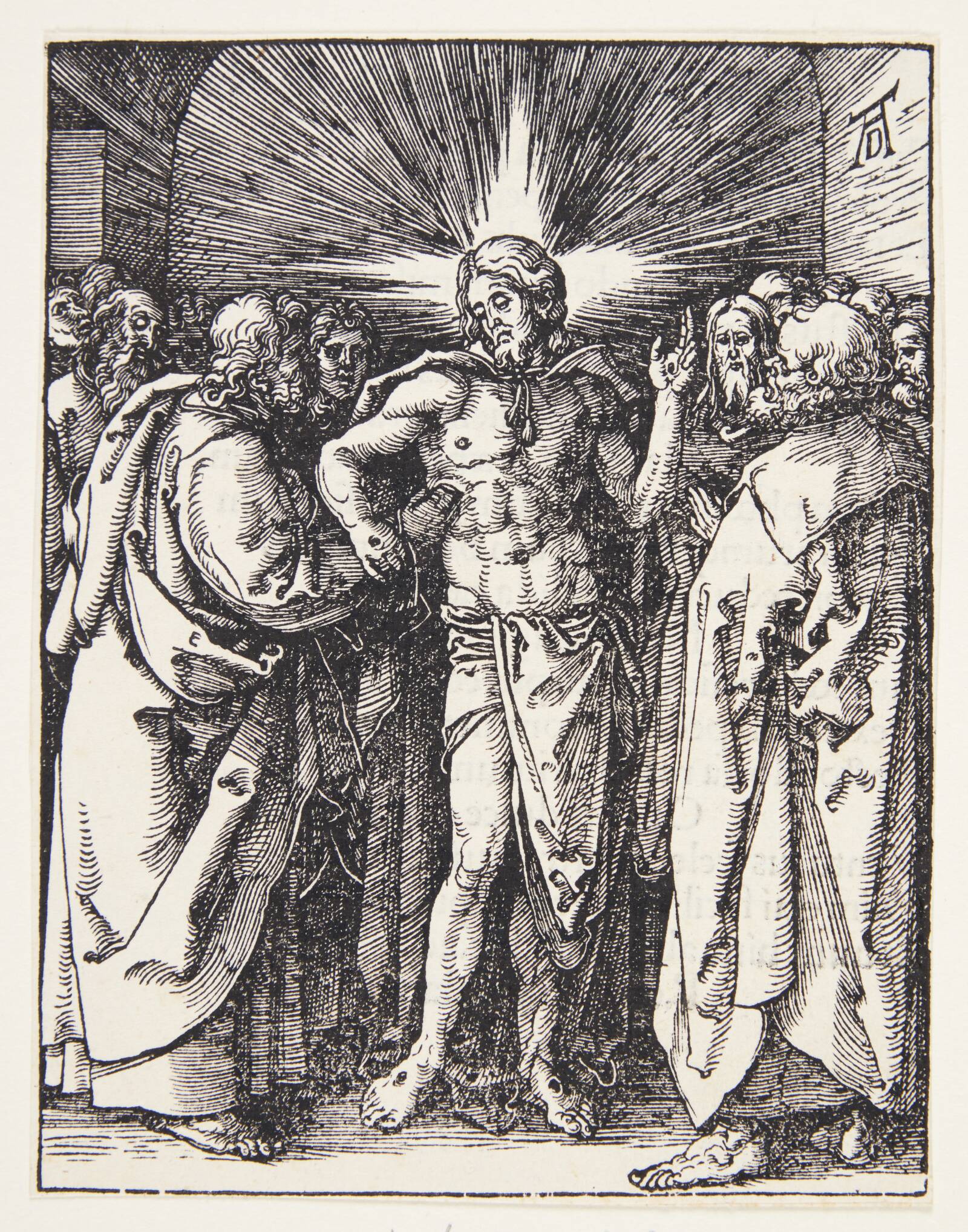 Den vantro Thomas, Albrecht Dürer, 1508-1511