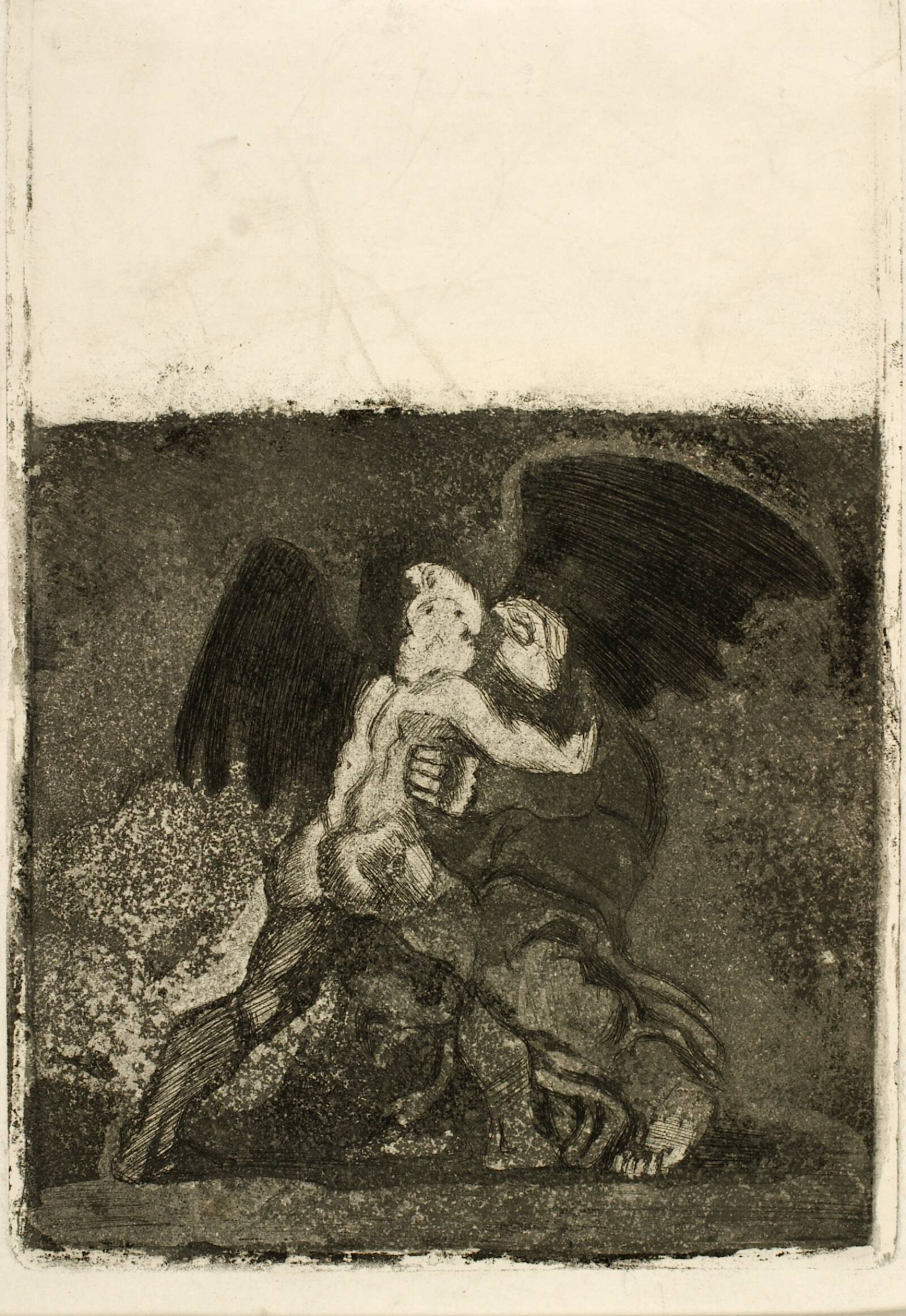 Jakobs kamp med englen, Oluf Hartmann, 1905
