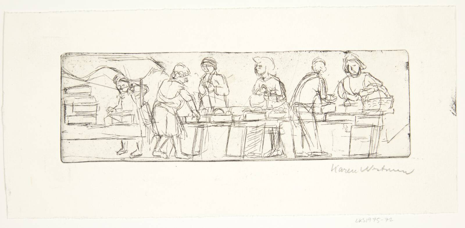 Torvescene (Rom), Karen Westman, 1967-1968