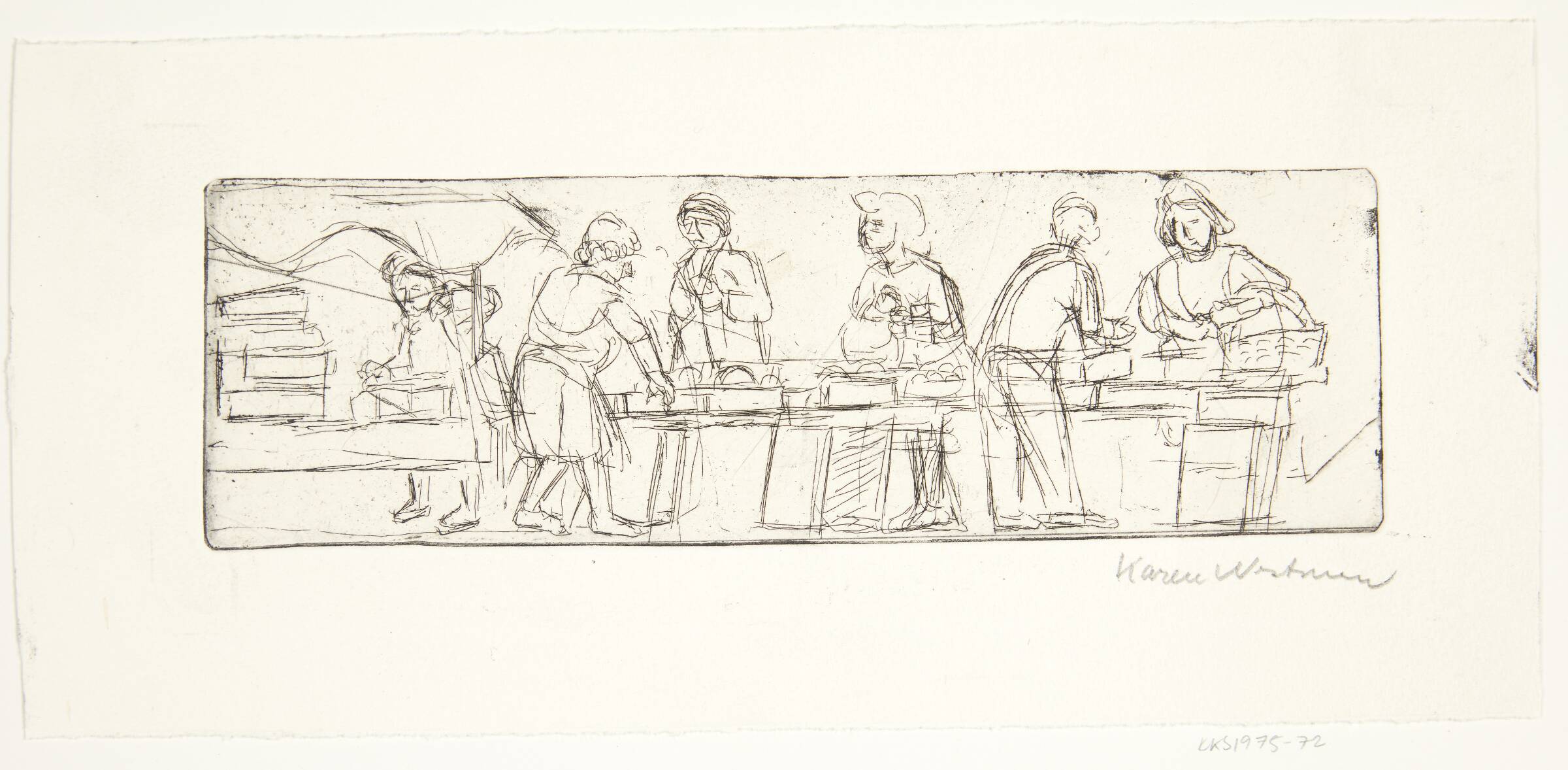 Torvescene (Rom), Karen Westman, 1967-1968