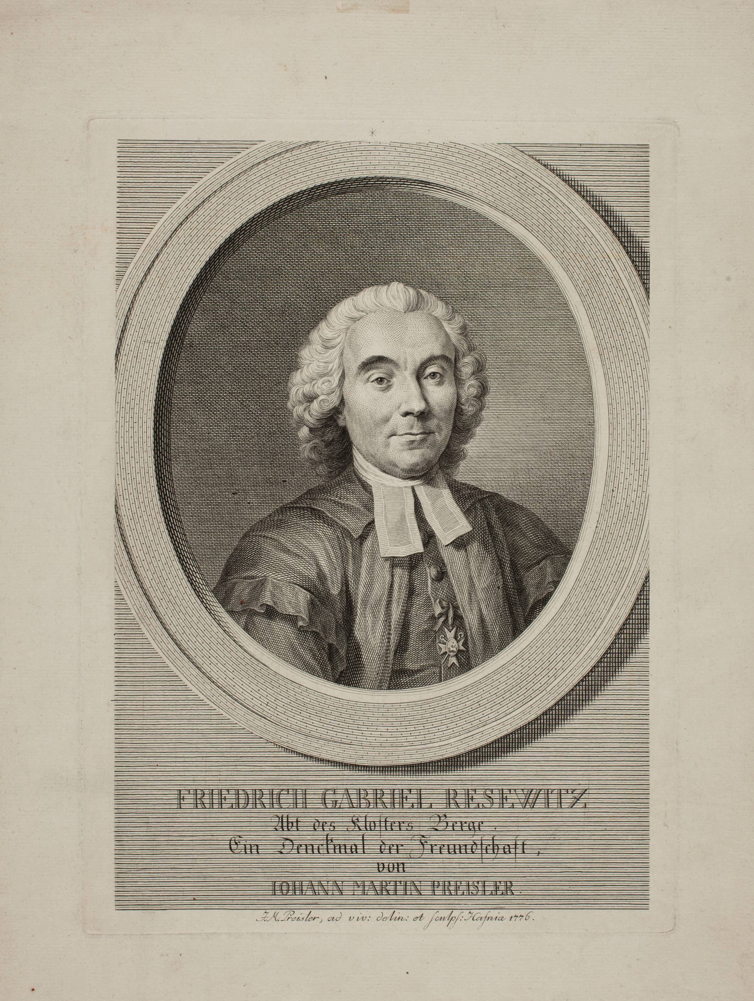 F.G. Resewitz, J.M. Preisler, 1776