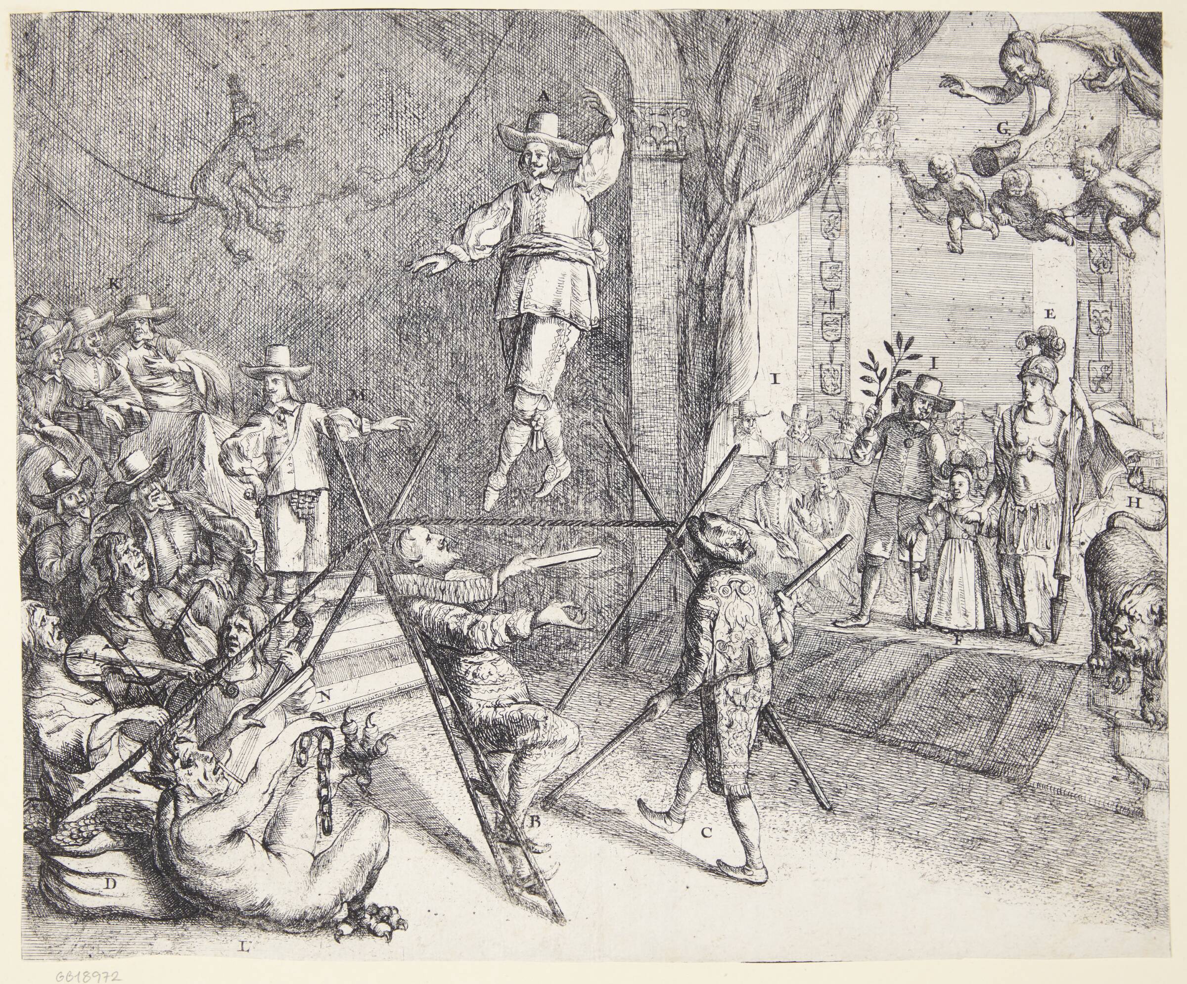 Den engelske linedanser, Dirk Stoop, 1618-1686