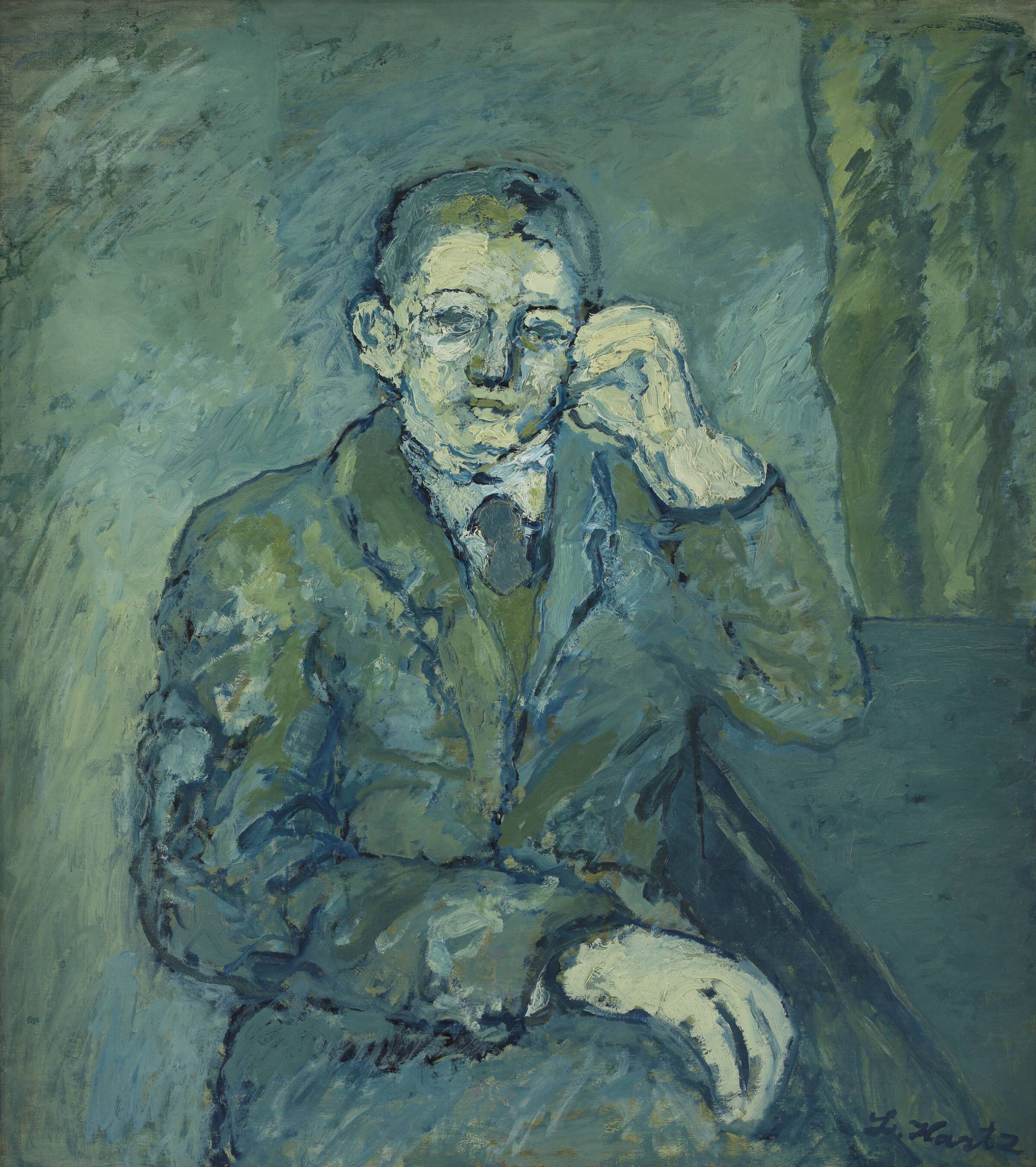 Maleren Niels Grønbech, Lauritz Hartz, 1930