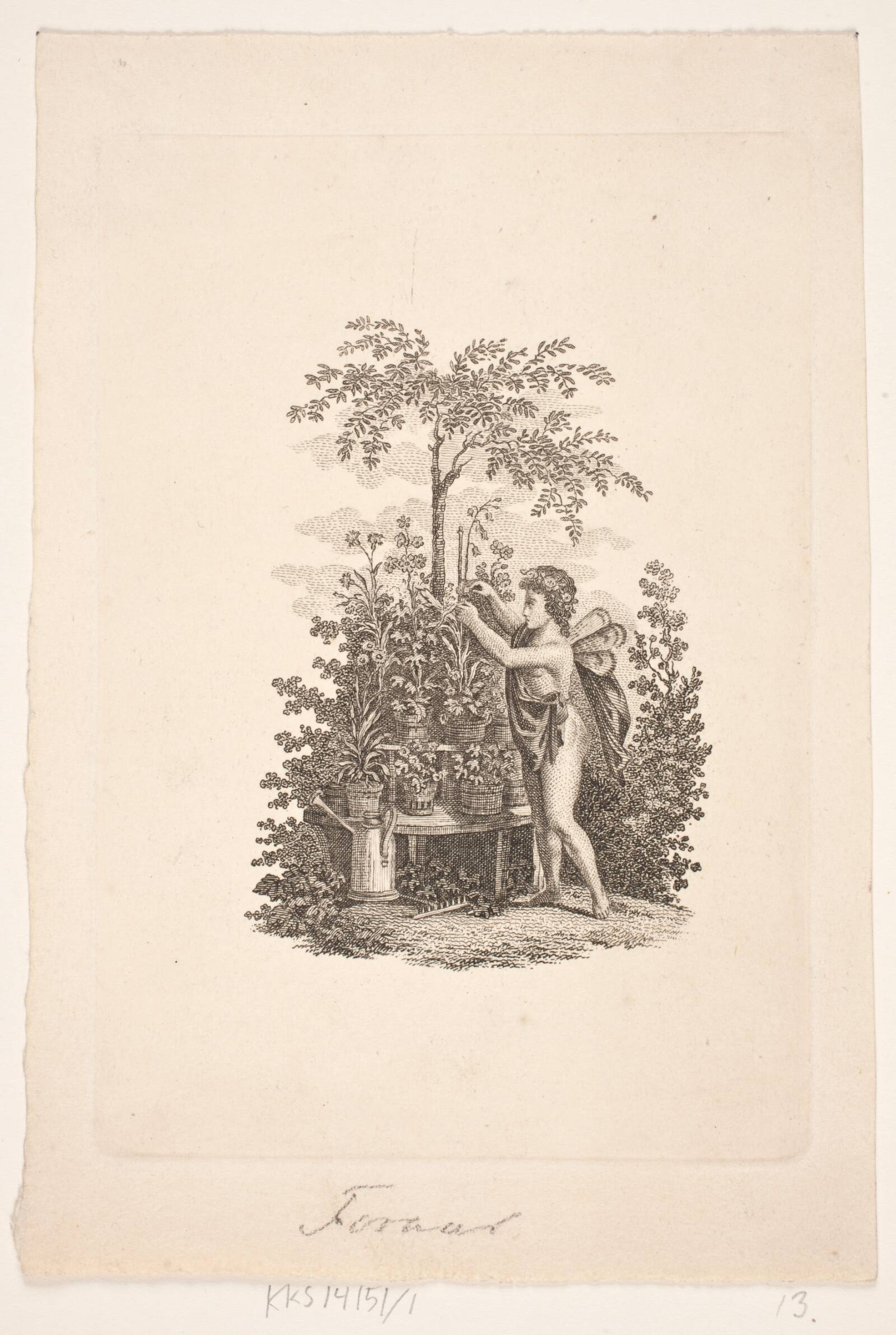 Forår, Oluf Olufsen Bagge, 1811-1813