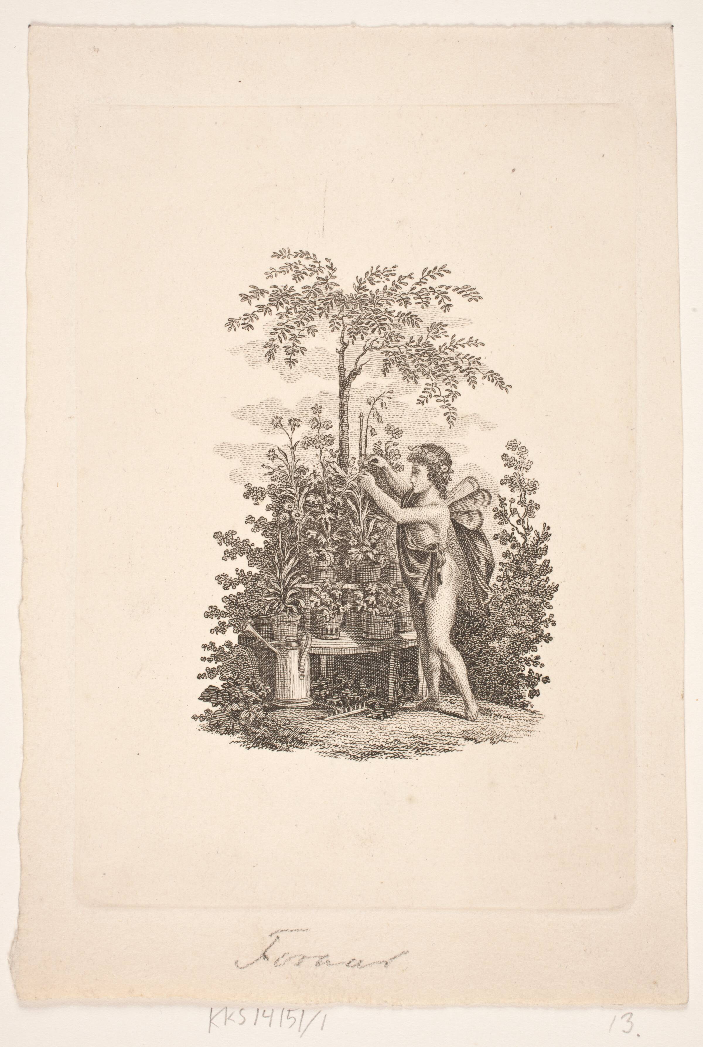 Forår, Oluf Olufsen Bagge, 1811-1813