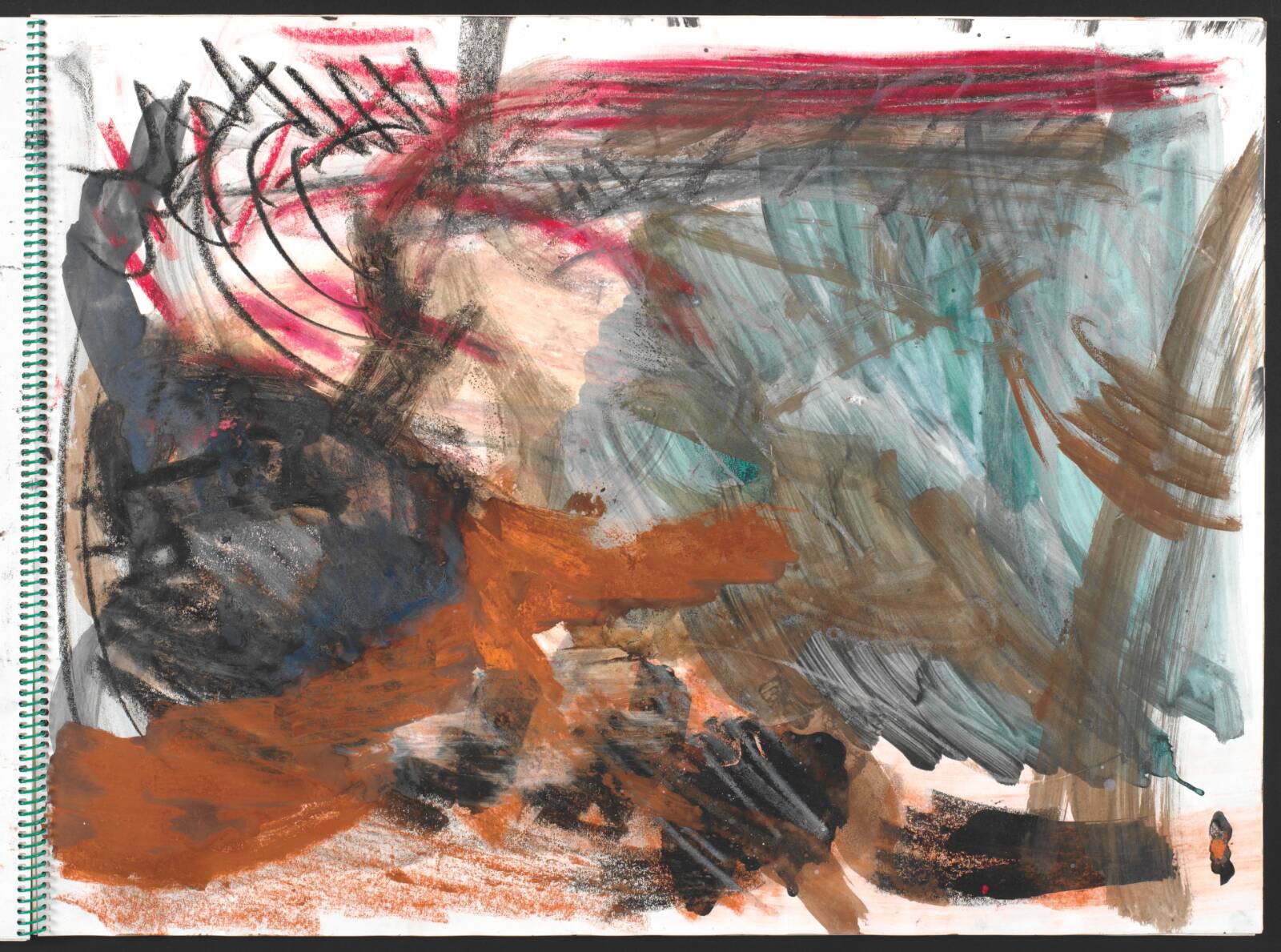 Abstraktion, Per Kirkeby, 1980-1981