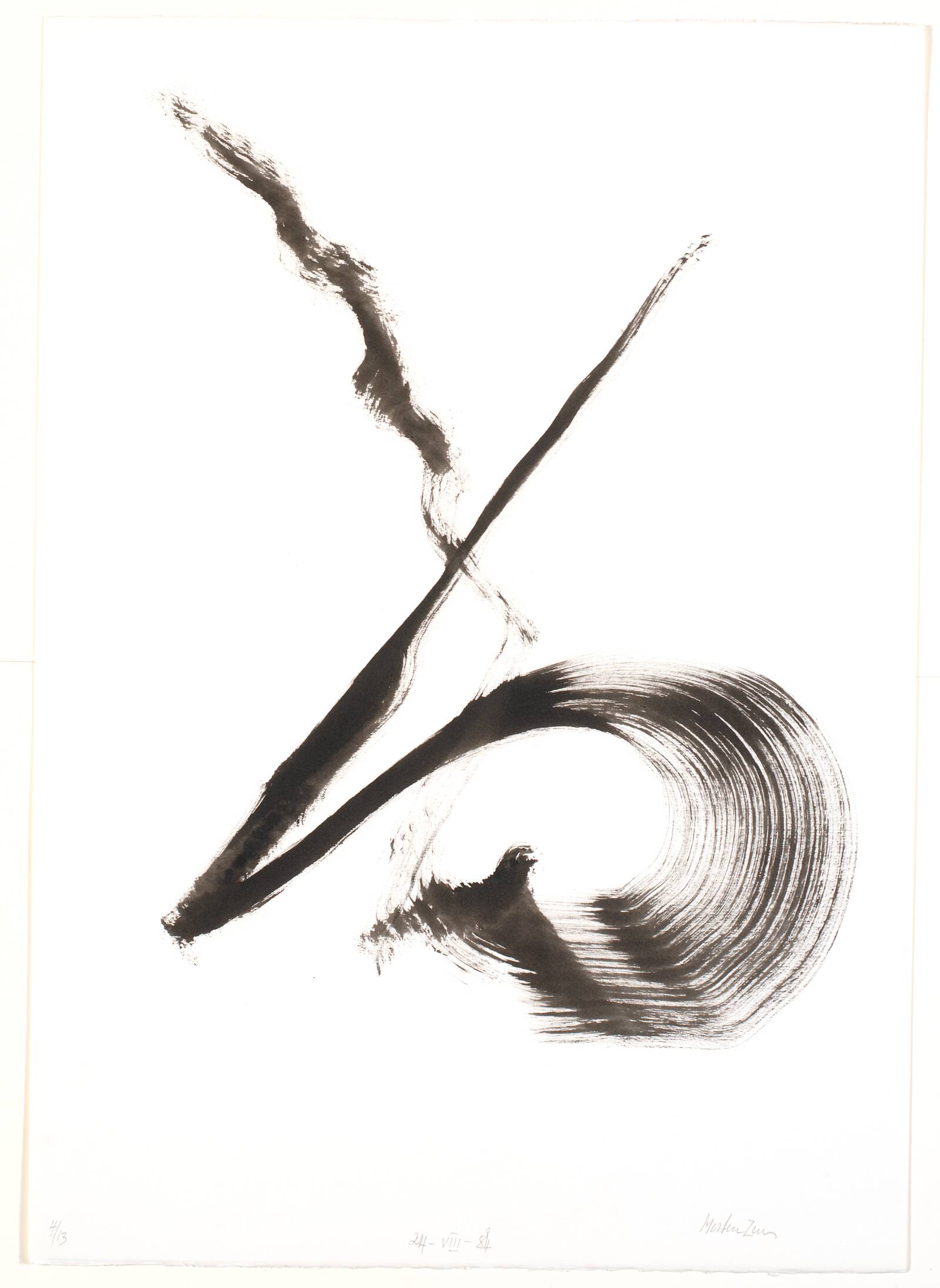 "Enstase", Richard Mortensen, 1984