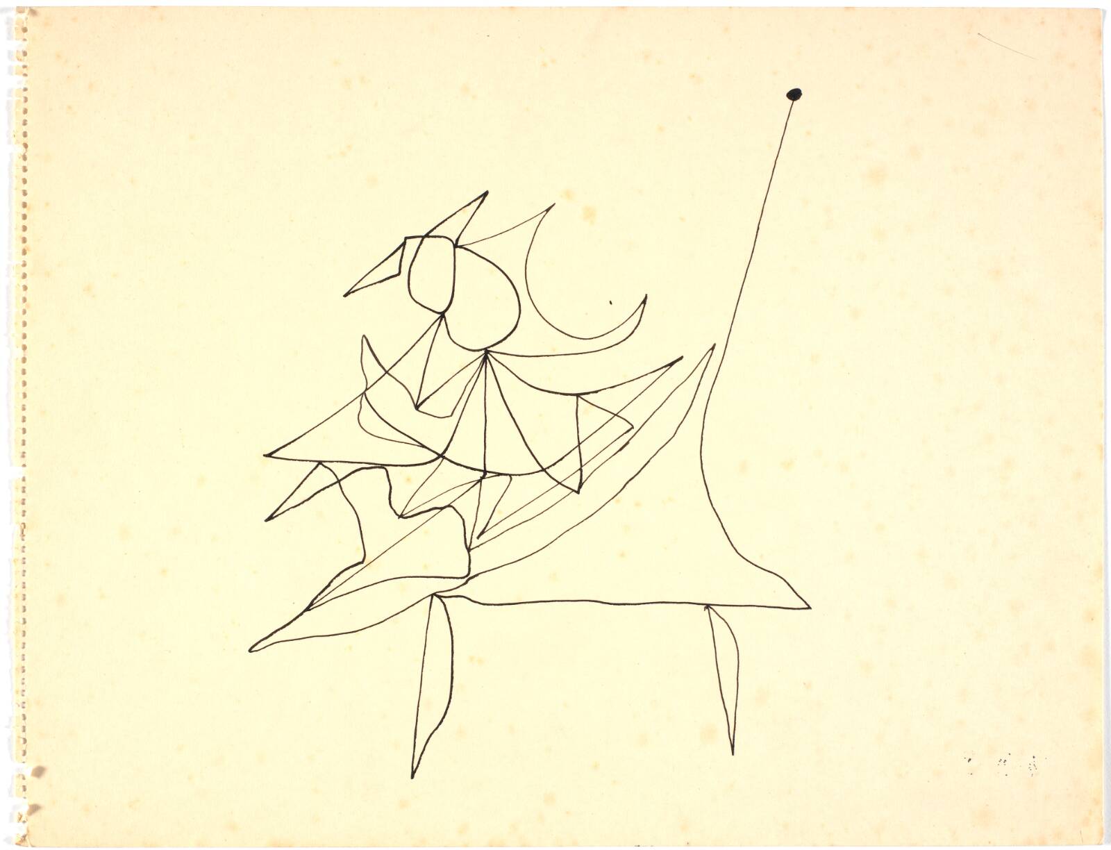 Botanisk figuration, Richard Mortensen, 1936-1938