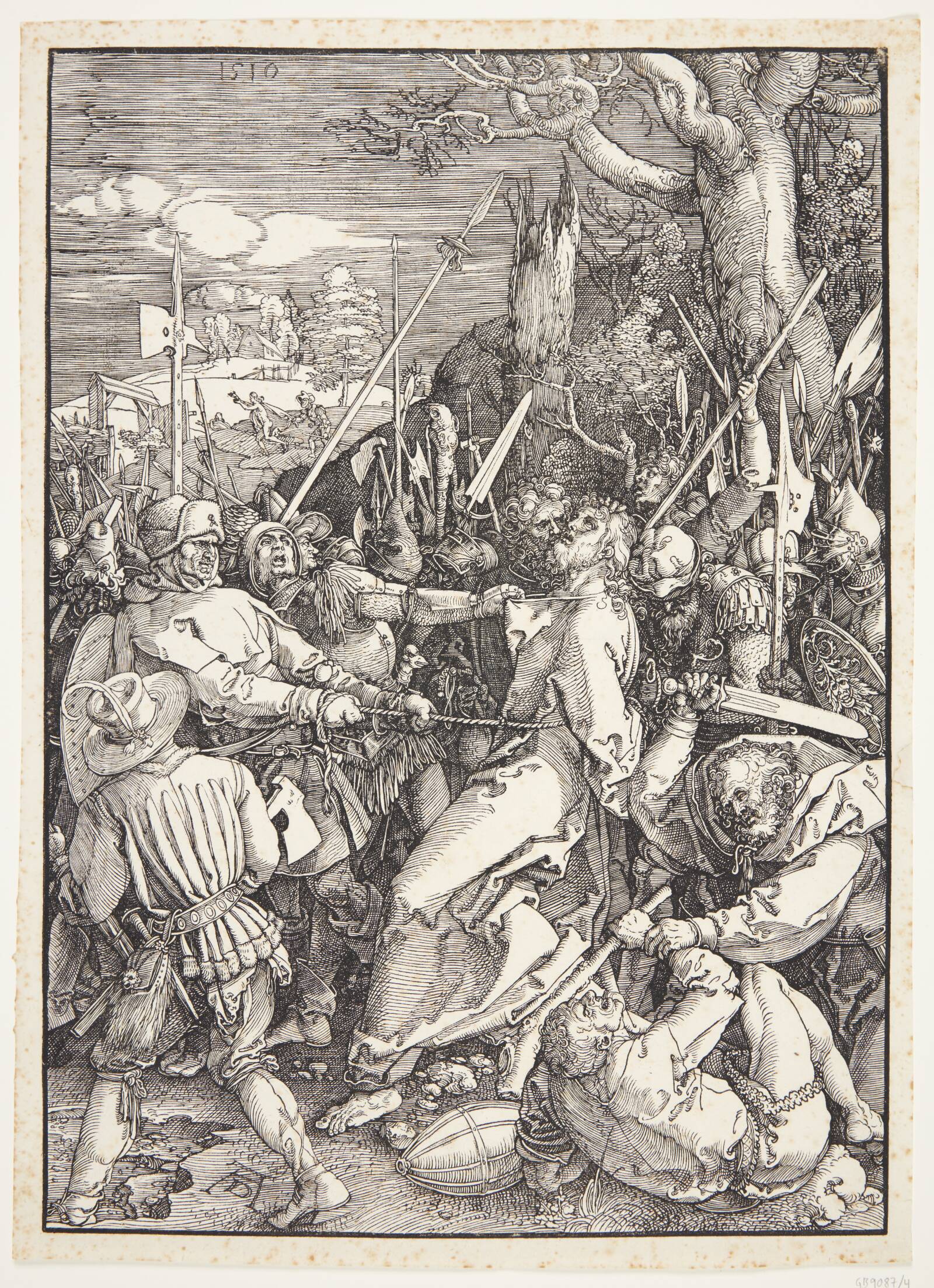 Kristi tilfangetagelse, Albrecht Dürer, 1510