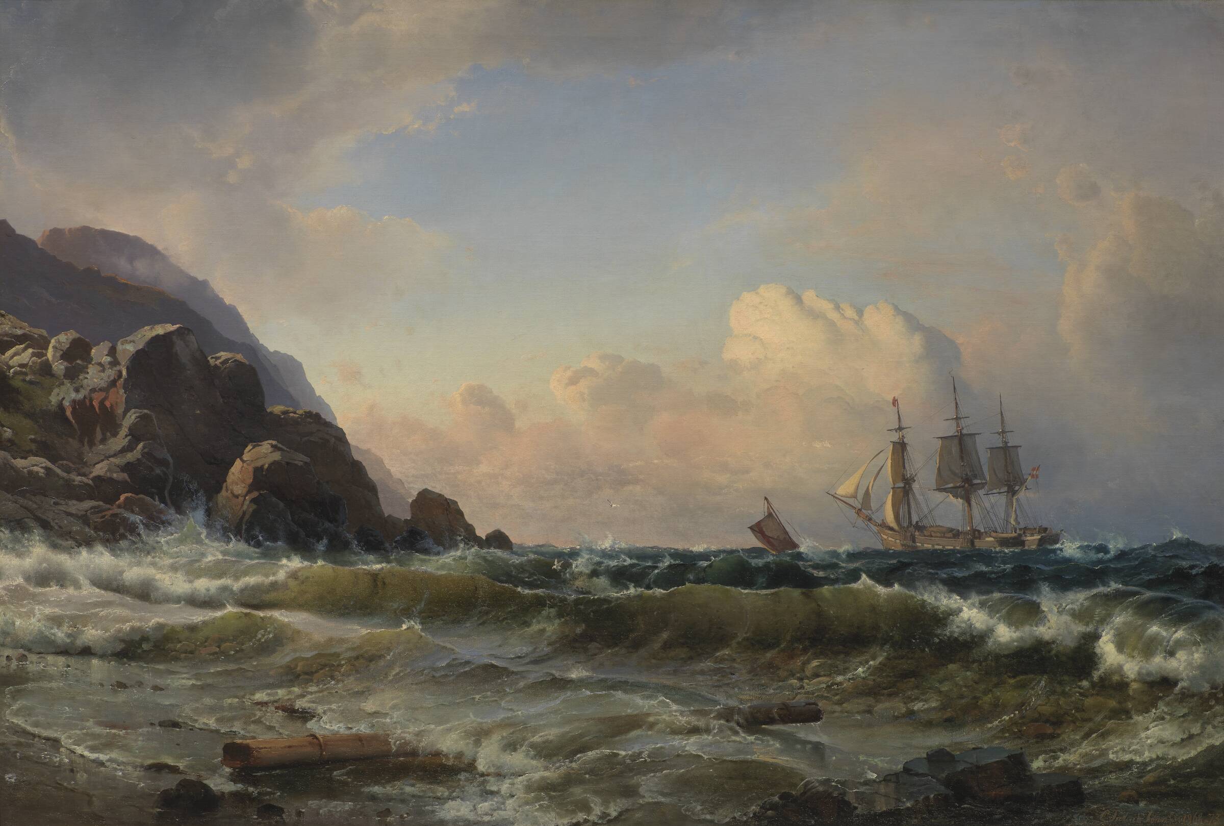 Norsk kystparti, C.F. Sørensen, 1868-1873