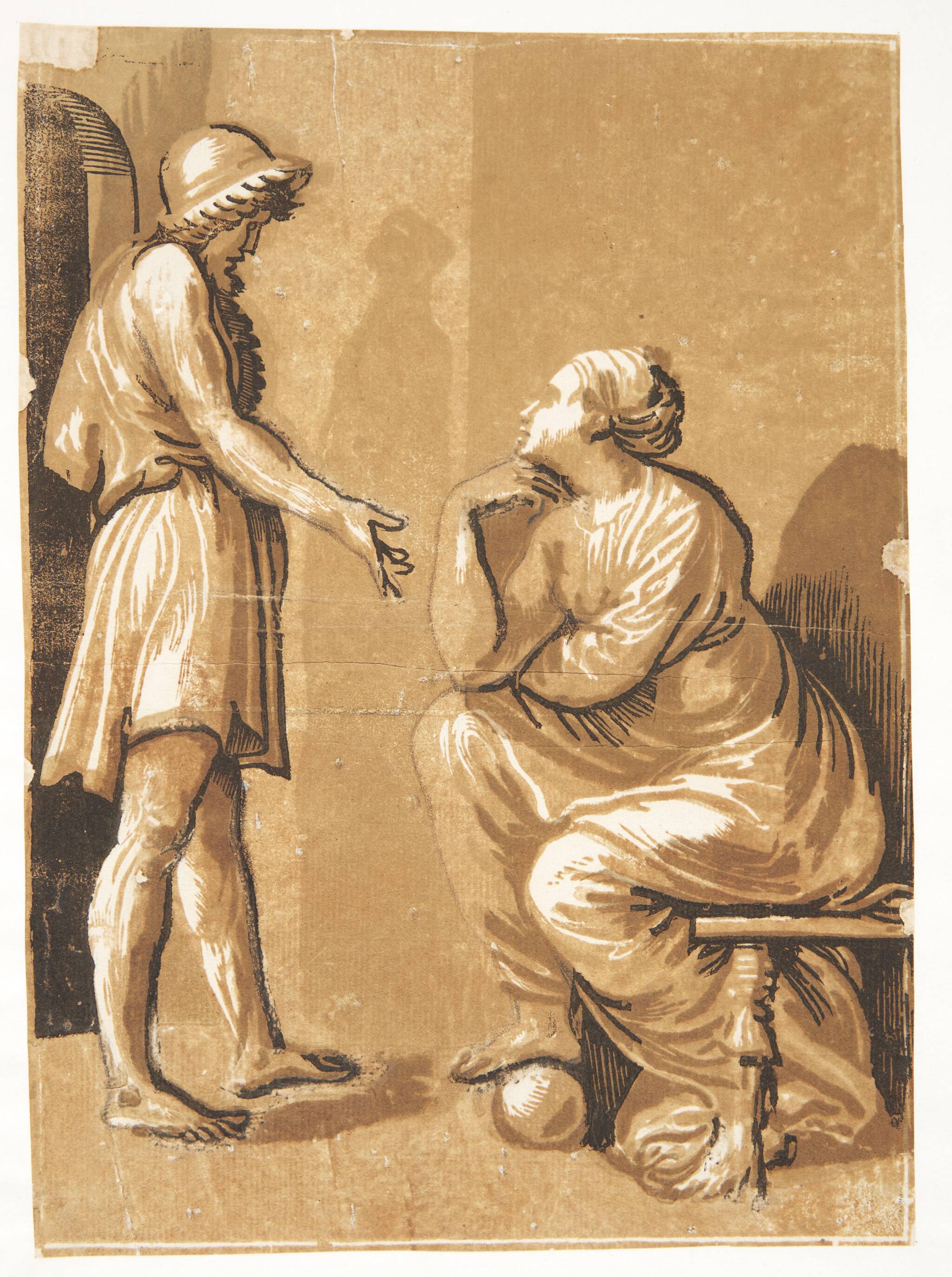 Raphael med sin elskerinde