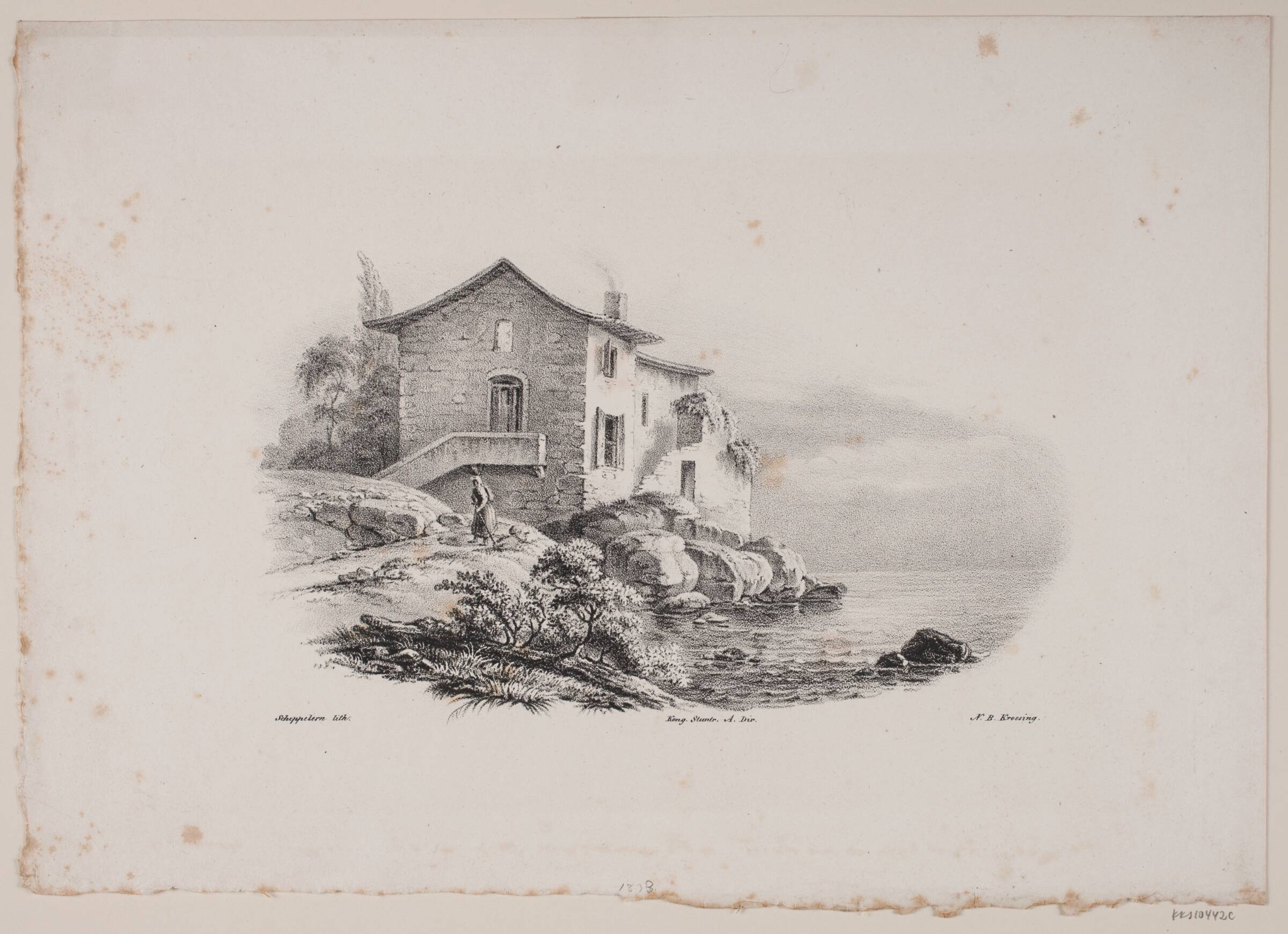 Landskaber fra udlandet, Frederik Schepelern, 1796-1883