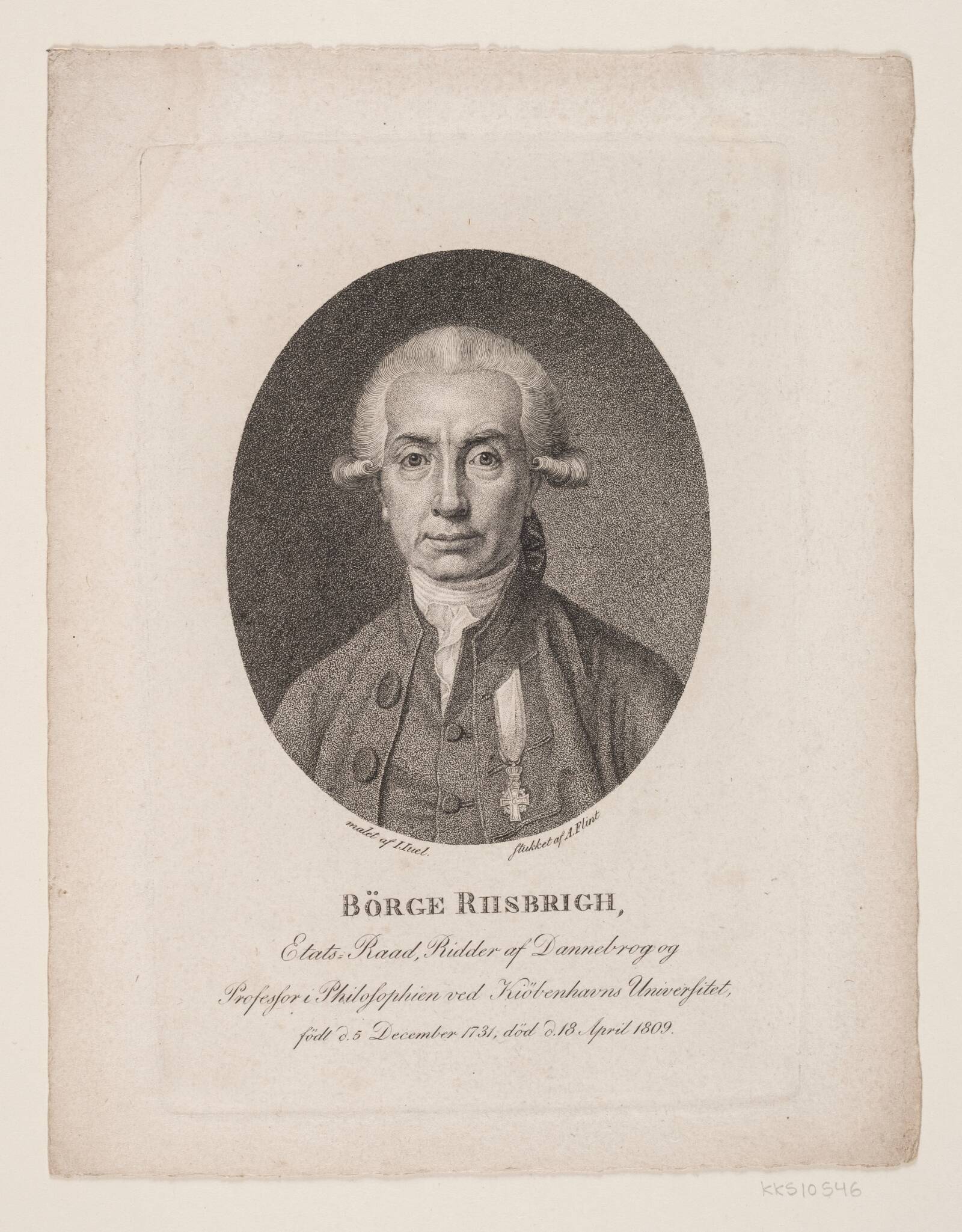B. Riisbrigh, Andreas Flint, 1767-1824