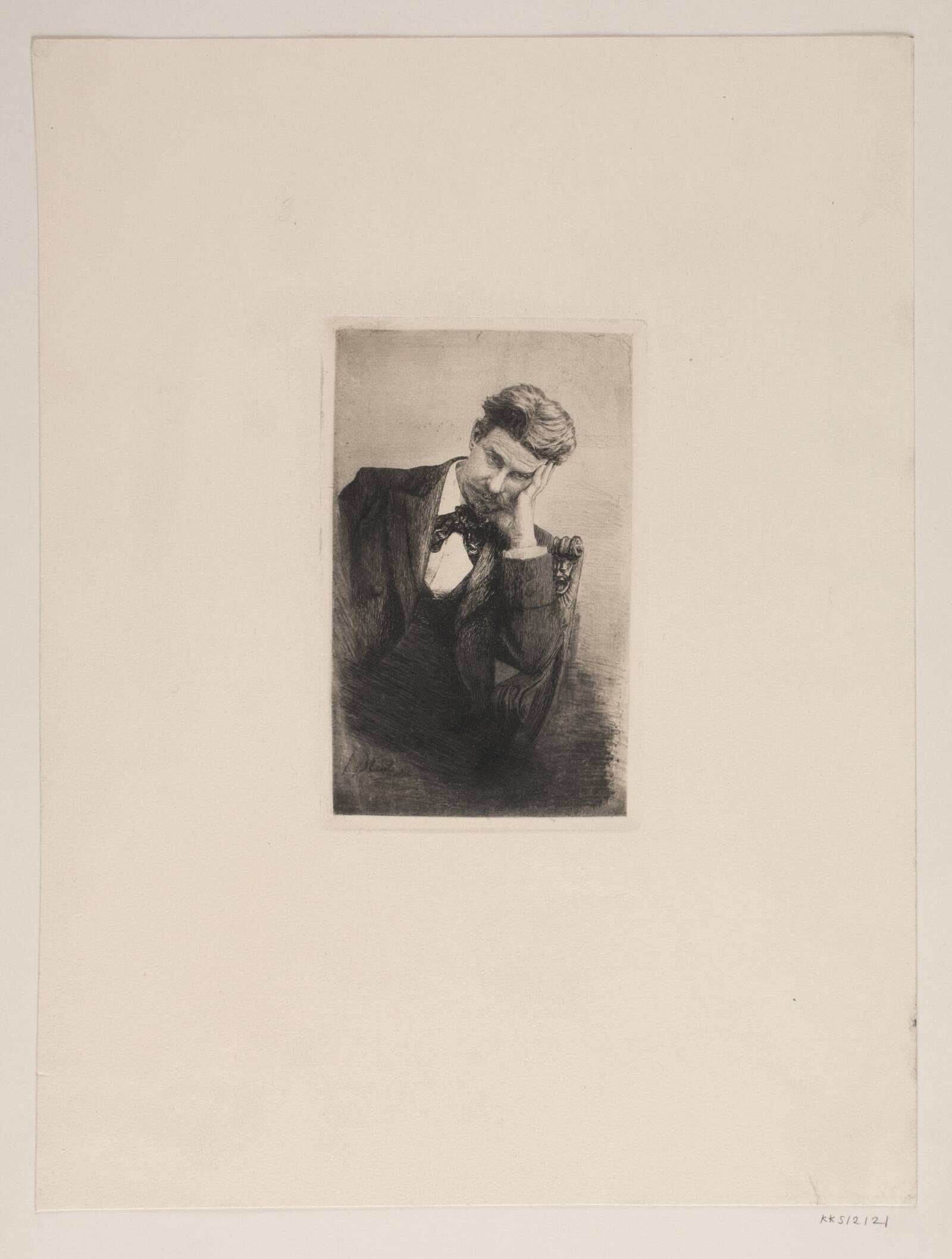 Georg Brandes, John Lübschitz, 1899