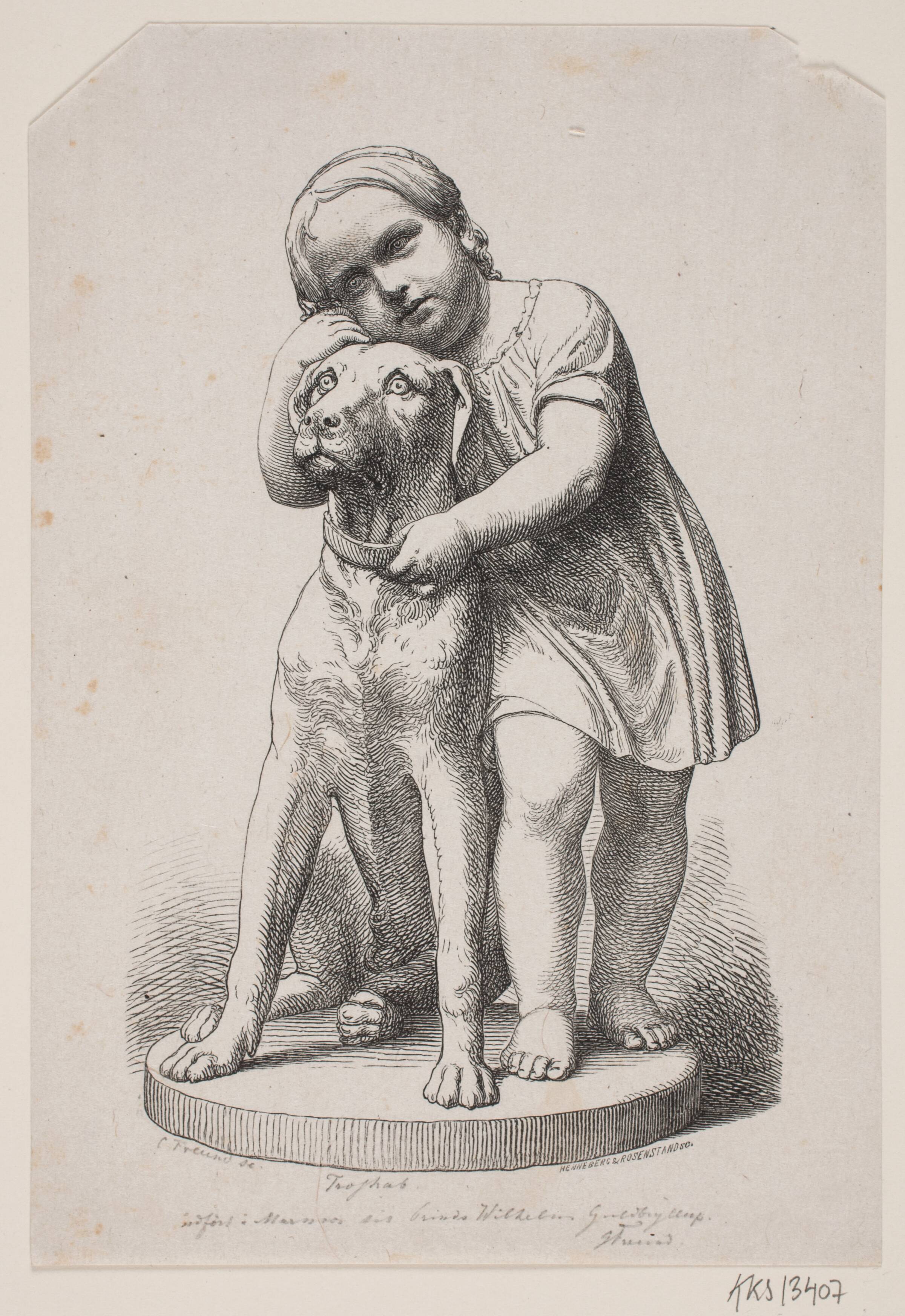 Troskab, Johan Frederik Rosenstand, 1820-1887